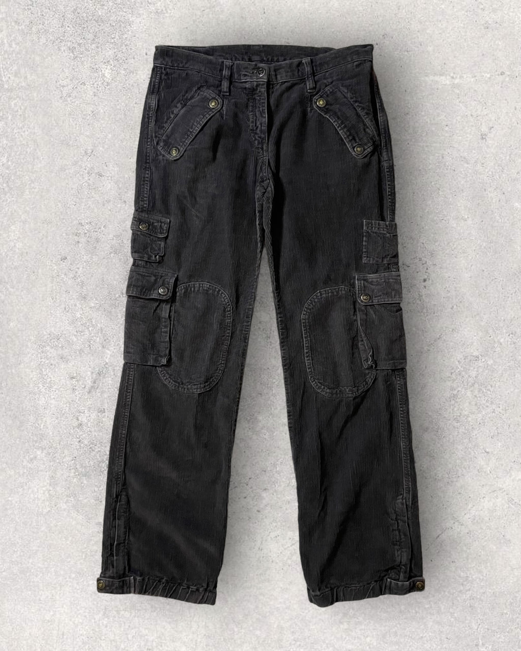 AW04 Dolce &amp; Gabbana 灯芯绒工装裤 (S)