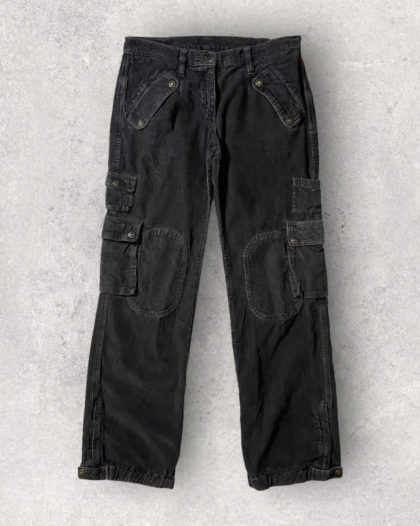 AW04 Dolce &amp; Gabbana 灯芯绒工装裤 (S)