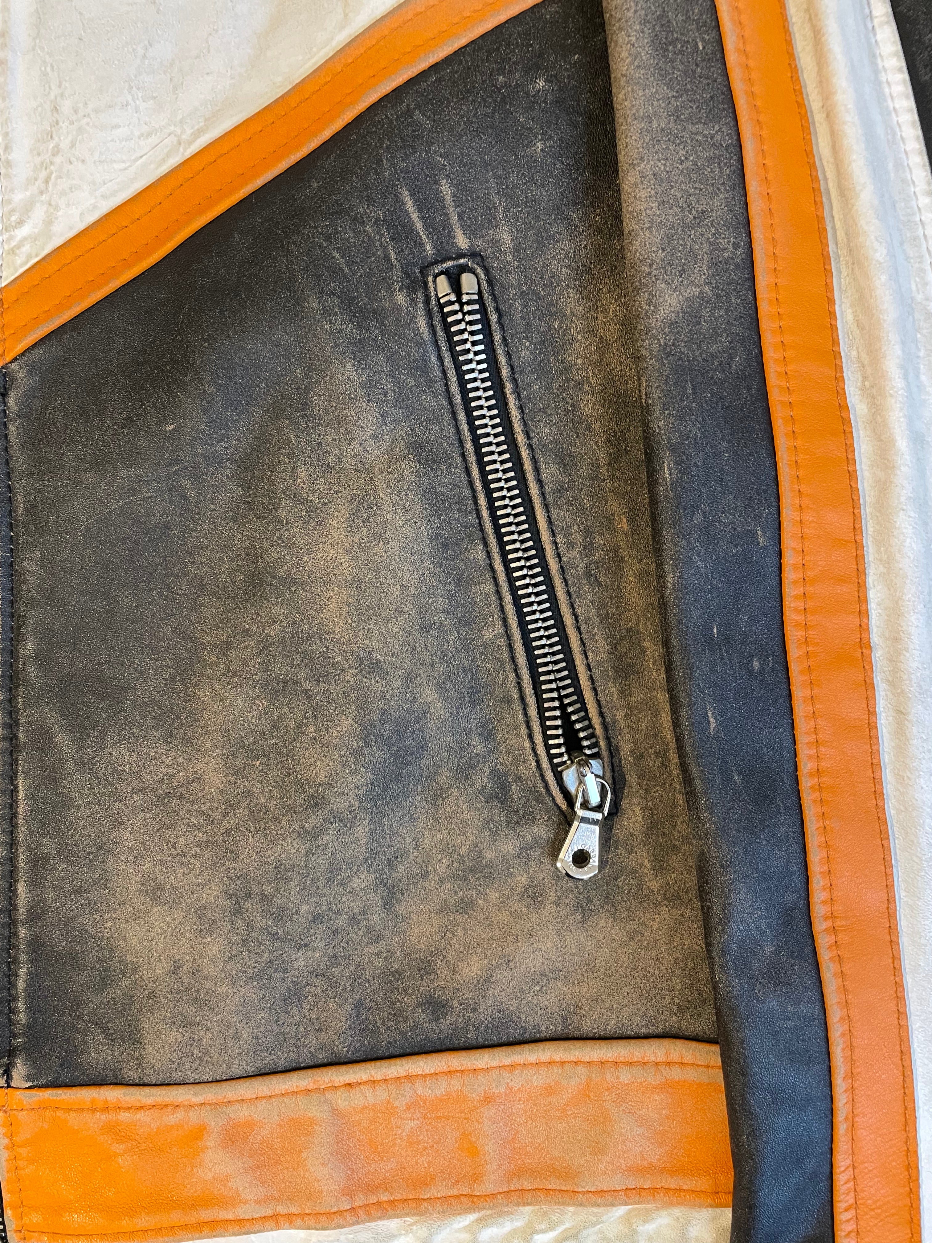 2000s Dolce & Gabbana Biker Leather Jacket