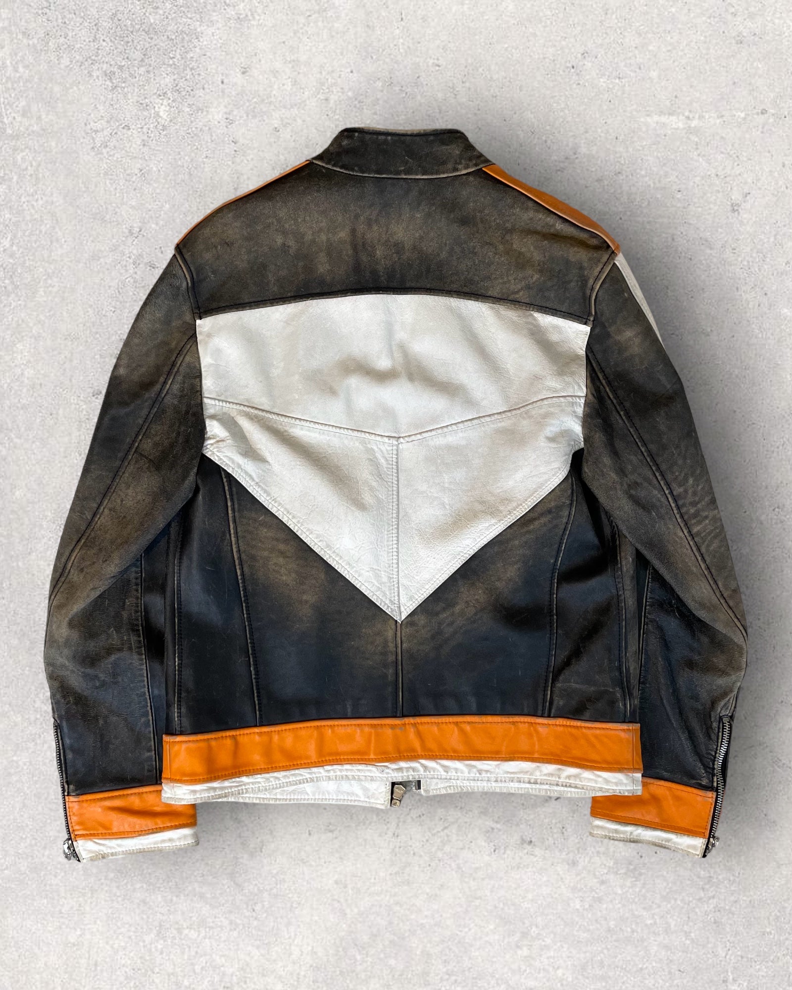 2000s Dolce & Gabbana Biker Leather Jacket – Dolce Vita Hub