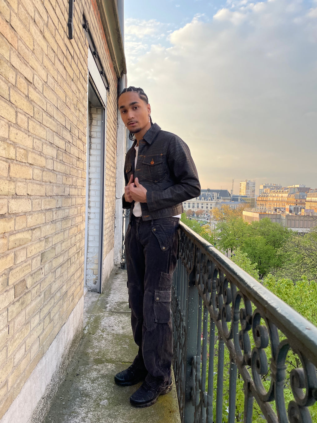 AW04 Dolce &amp; Gabbana 灯芯绒工装裤 (S)