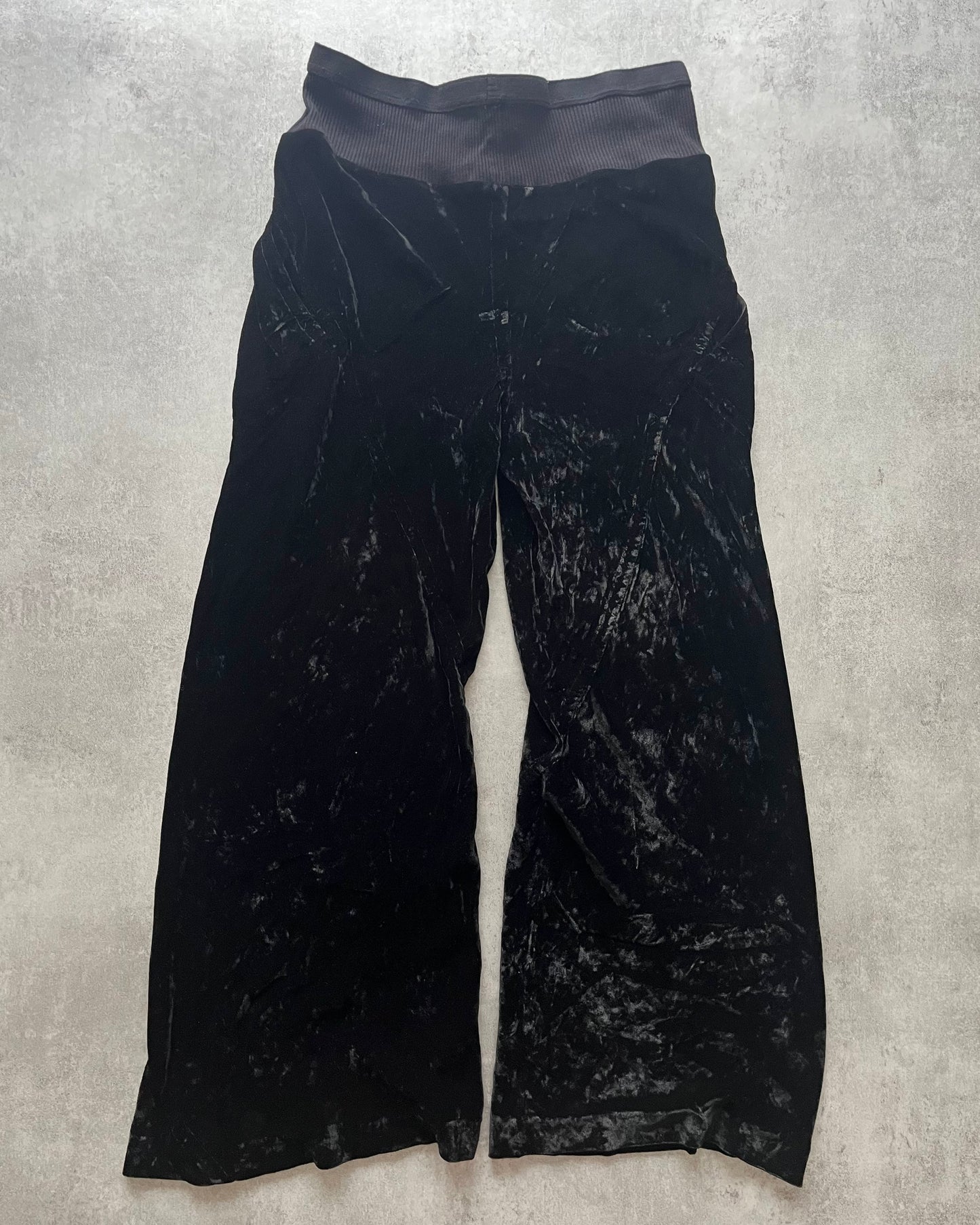 AW2017 Rick Owens Harem Glitters Navy Pants (M) - 2