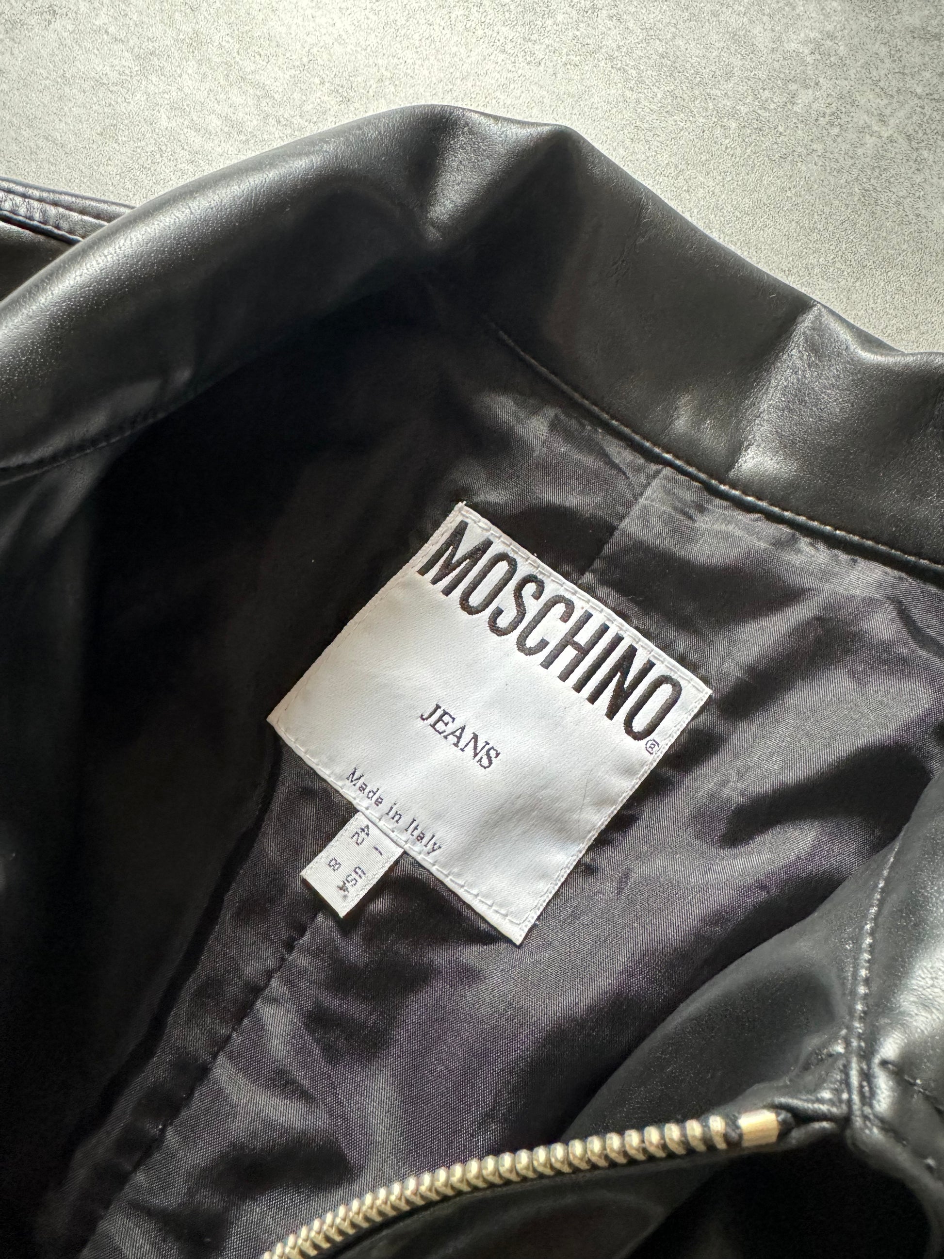 2000s Moschino Art Painting Soft Jacket (M) - 8