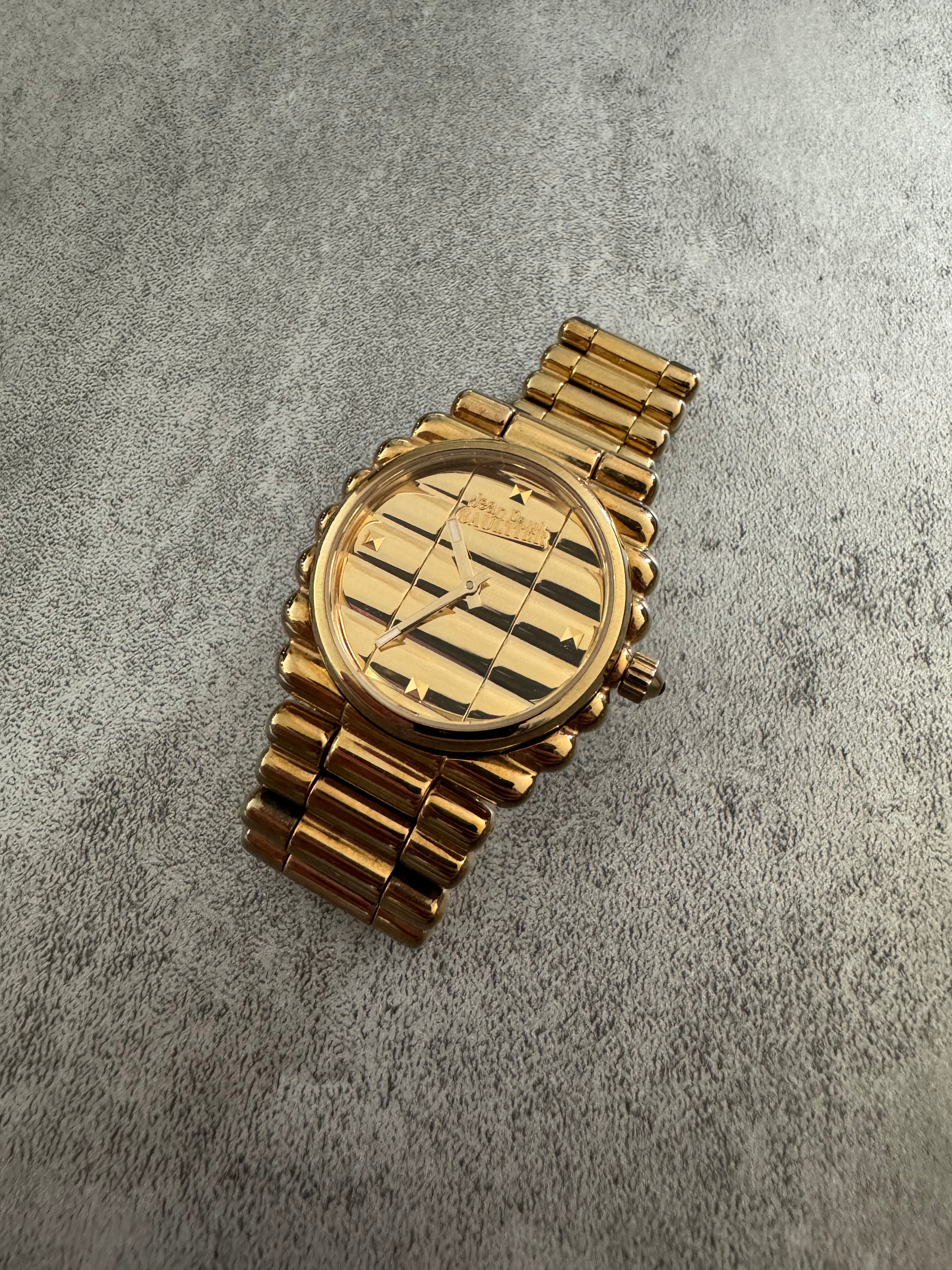 Jean Paul Gaultier Archive Gold Bullet Watch (OS) – Dolce Vita Hub Jean Paul Gaultier Archive Gold Bullet Watch (OS) – Dolce Vita Hub