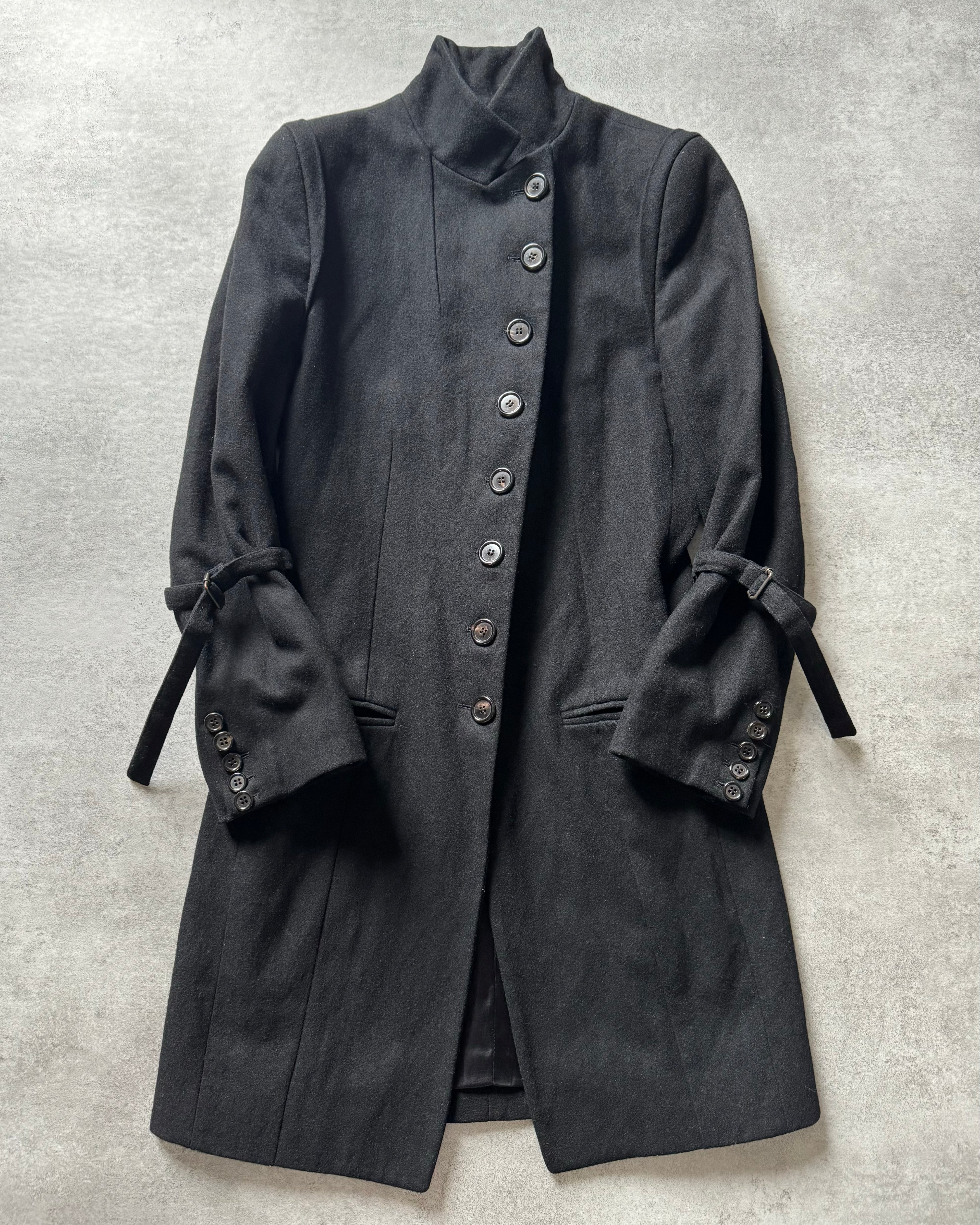 ANN DEMEULEMEESTER ウールジャケット アンドゥムルメステールのテーラードジャケット | HUES 福岡セレクト