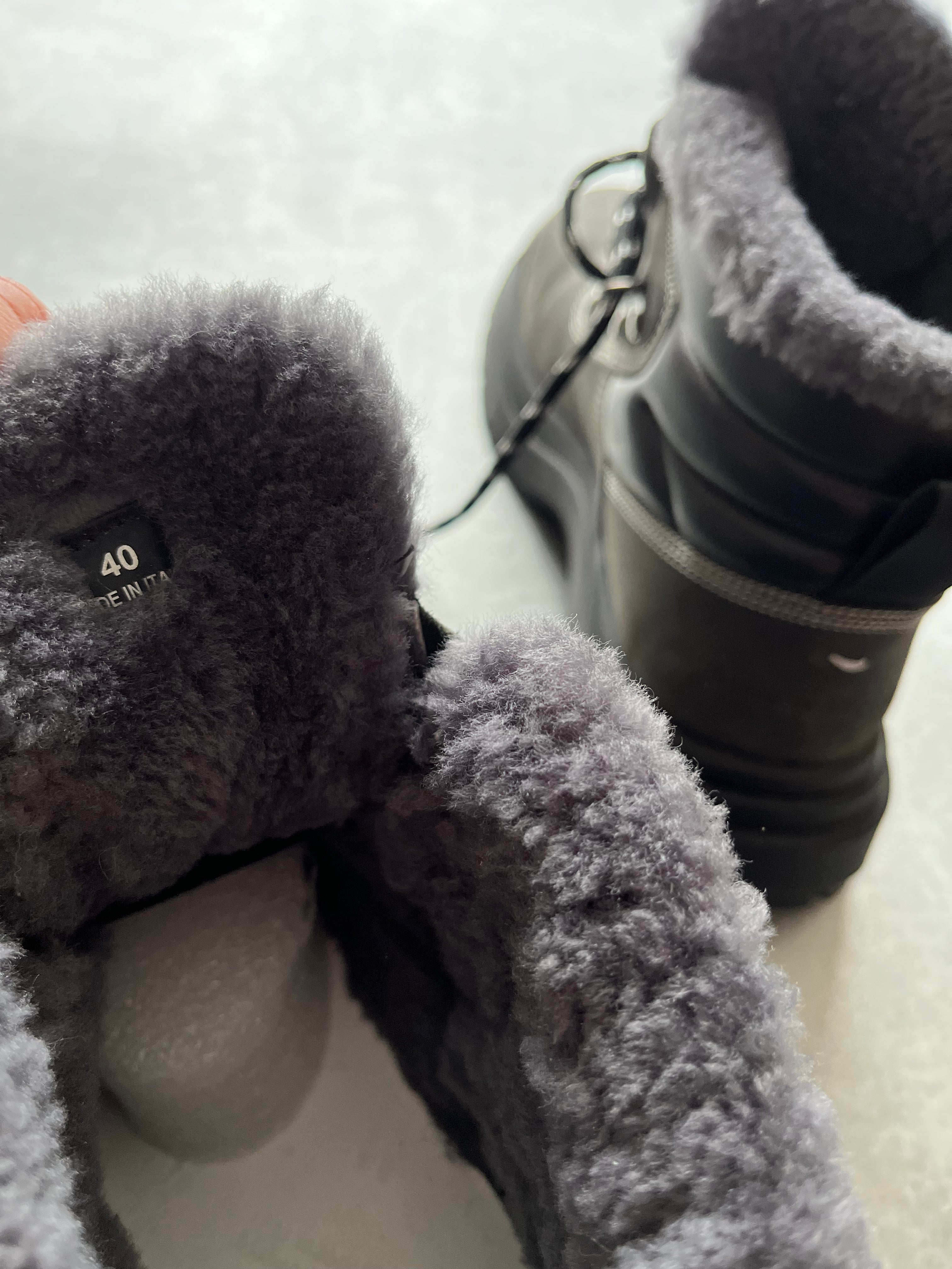 Maison Margiela Steel Grey Ankle Boots  (40) - 7