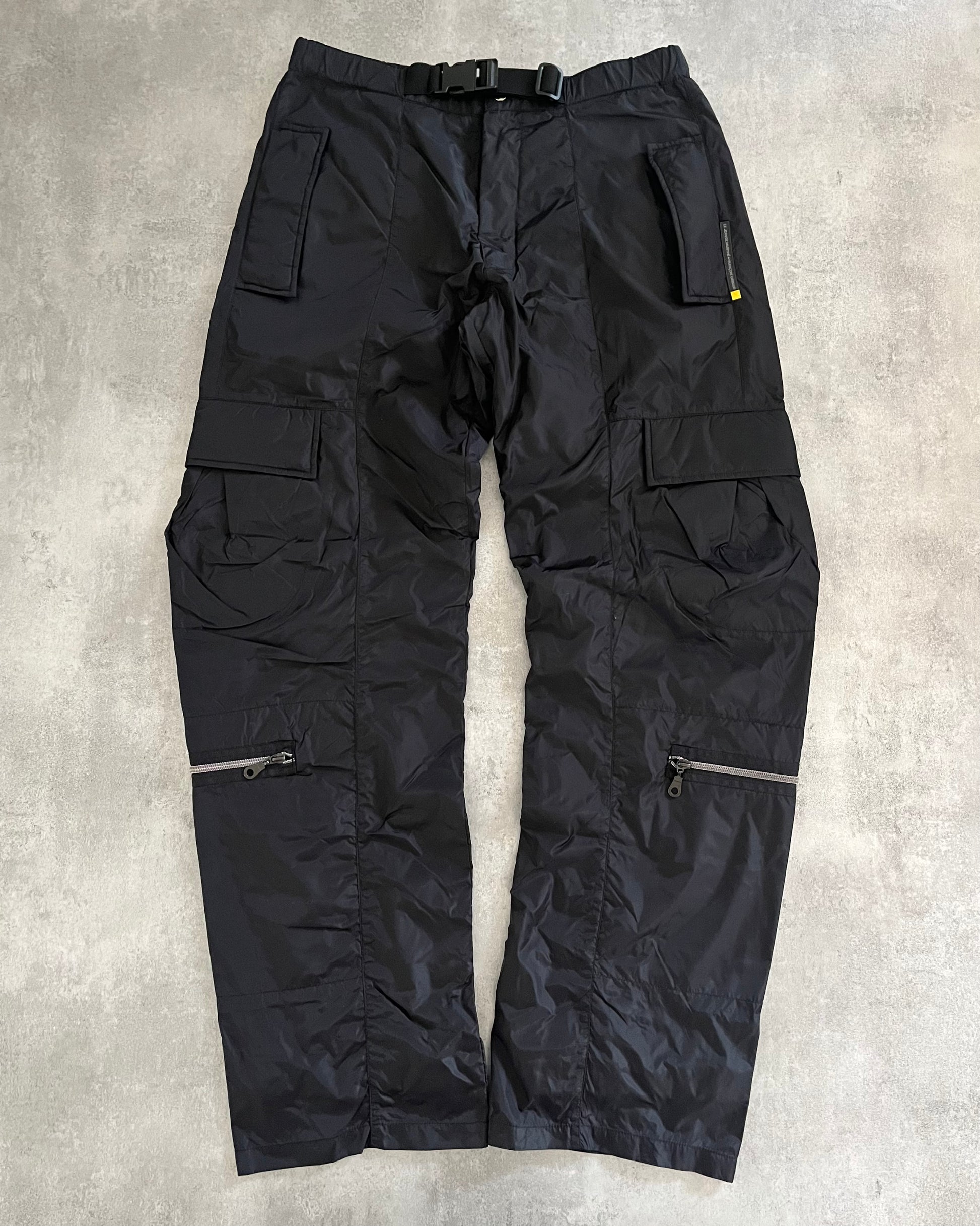 AW2005 Marithé + François Girbaud Nylon Utility Outdoor Cargo Pants  (L) - 1