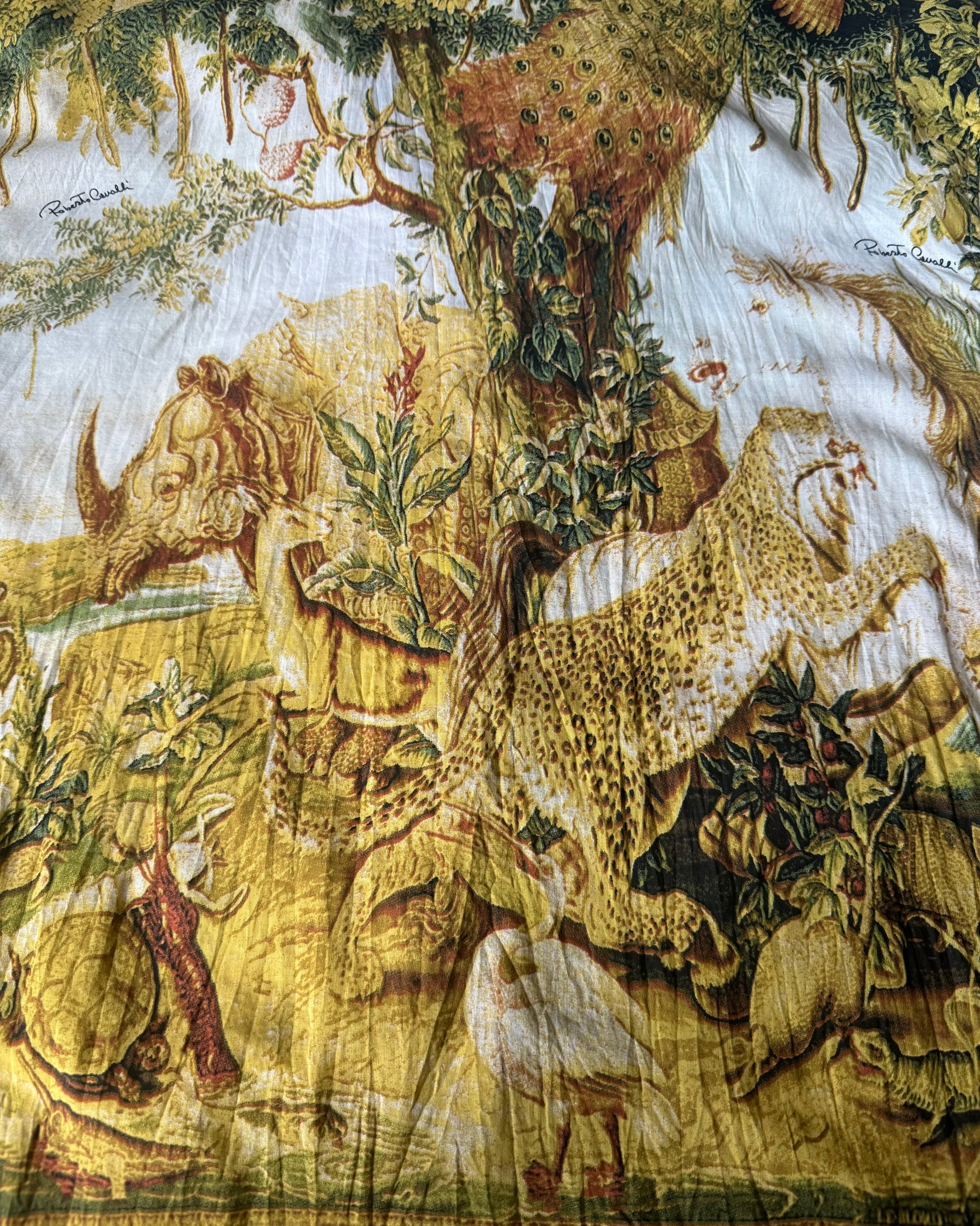 AW1996 Roberto Cavalli Safari Renaissance Shirt (M) - 5