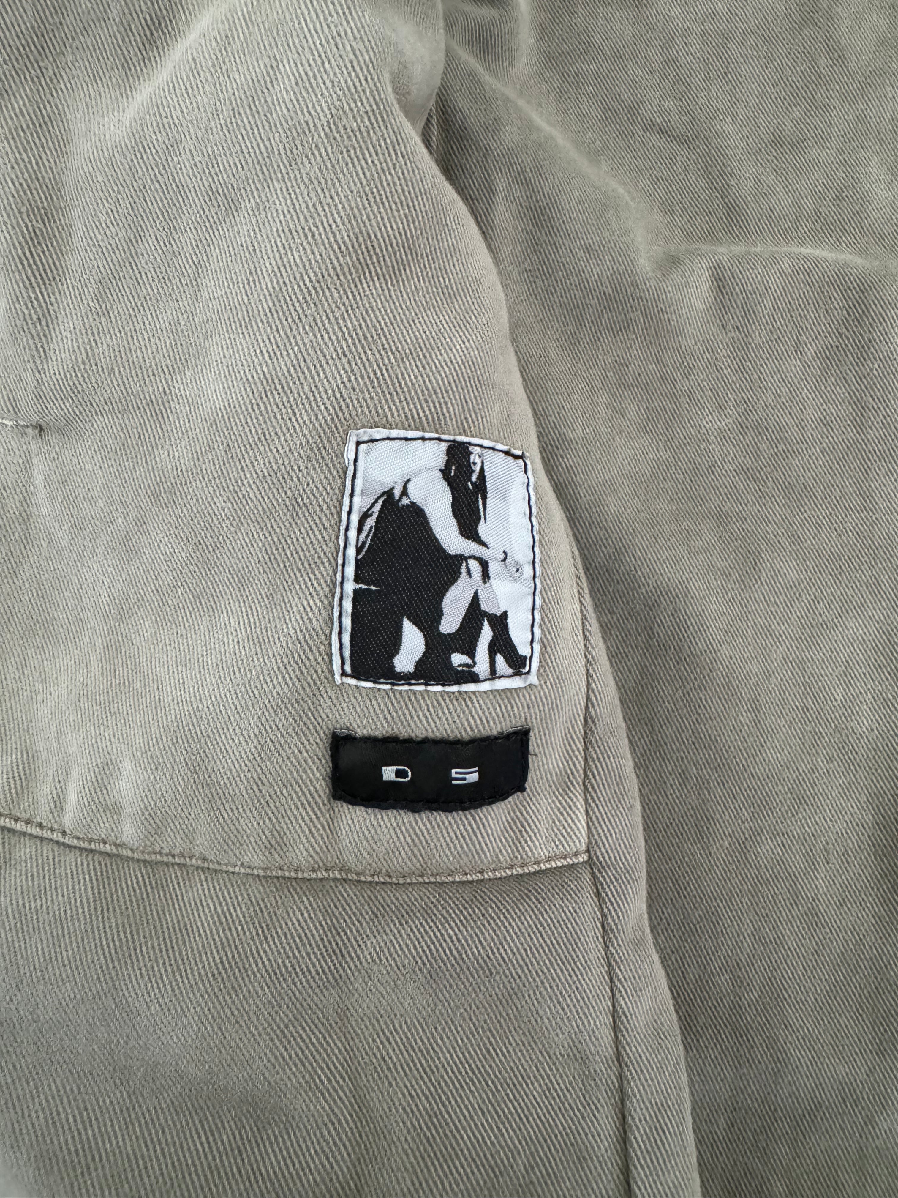 Rick Owens Slave Mineral Dust Jacket  (M) - 8