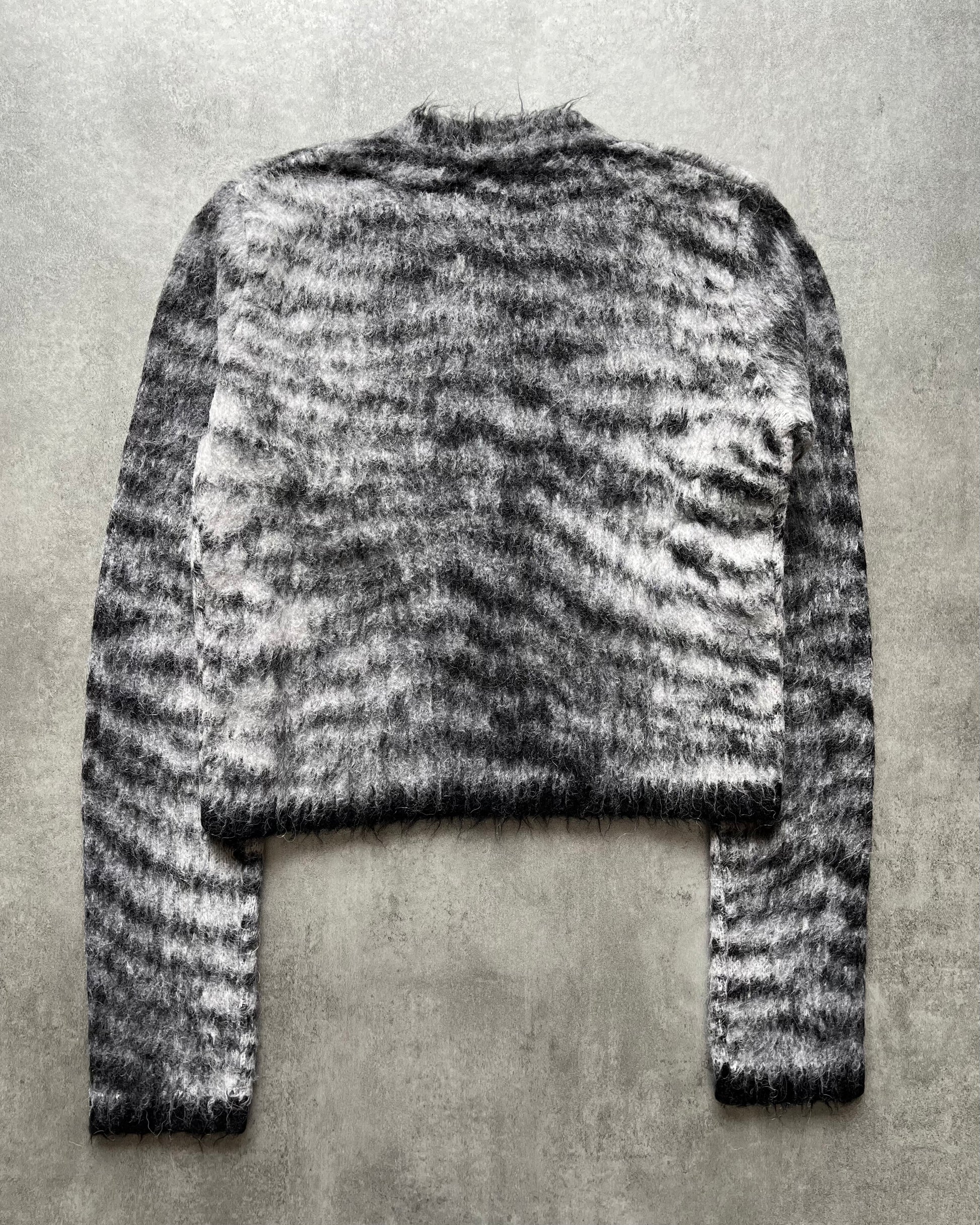 Acne Studios Modern Zebra Winter Sweater (M) - 1