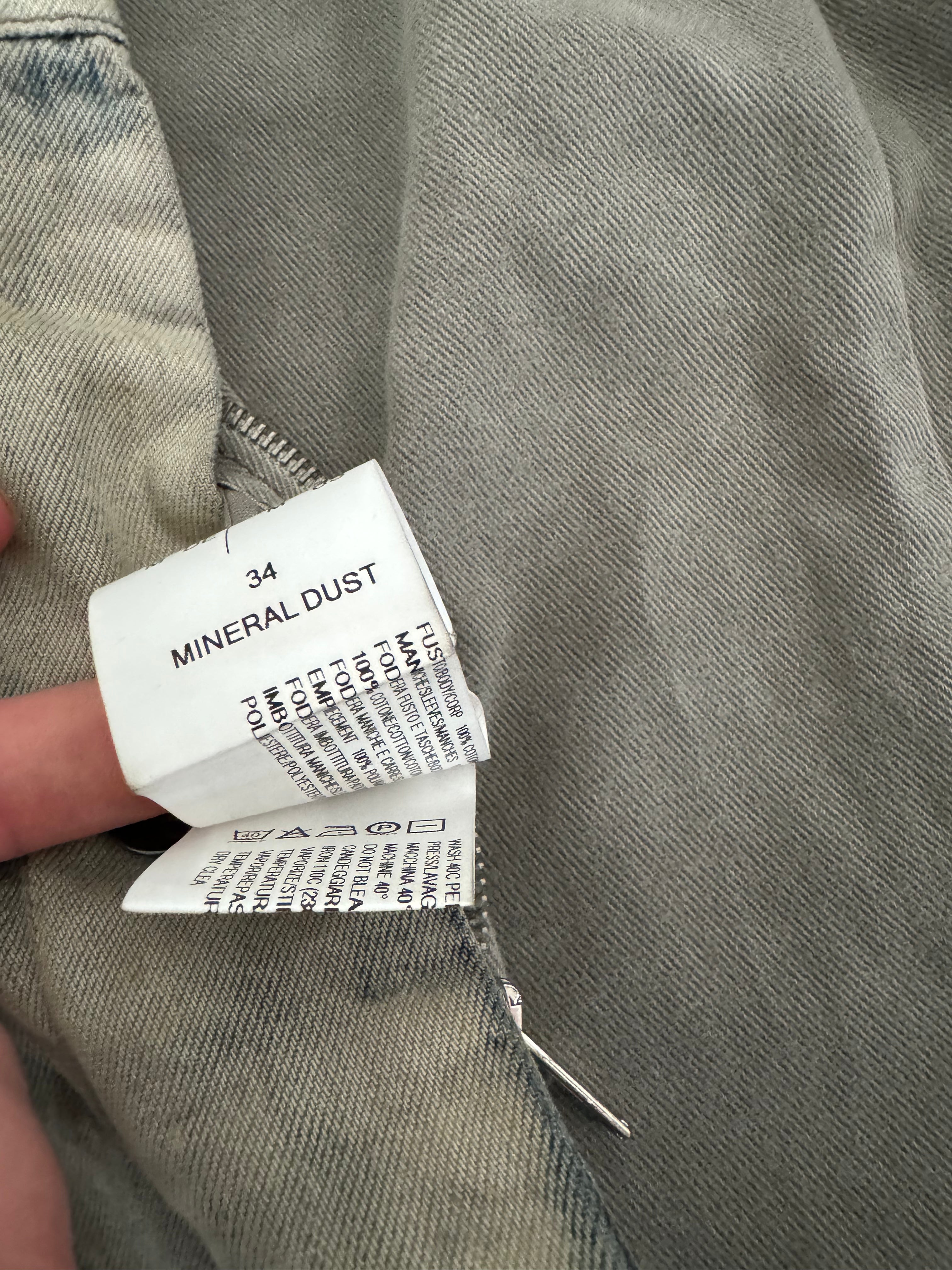 Rick Owens Slave Mineral Dust Jacket  (M) - 5