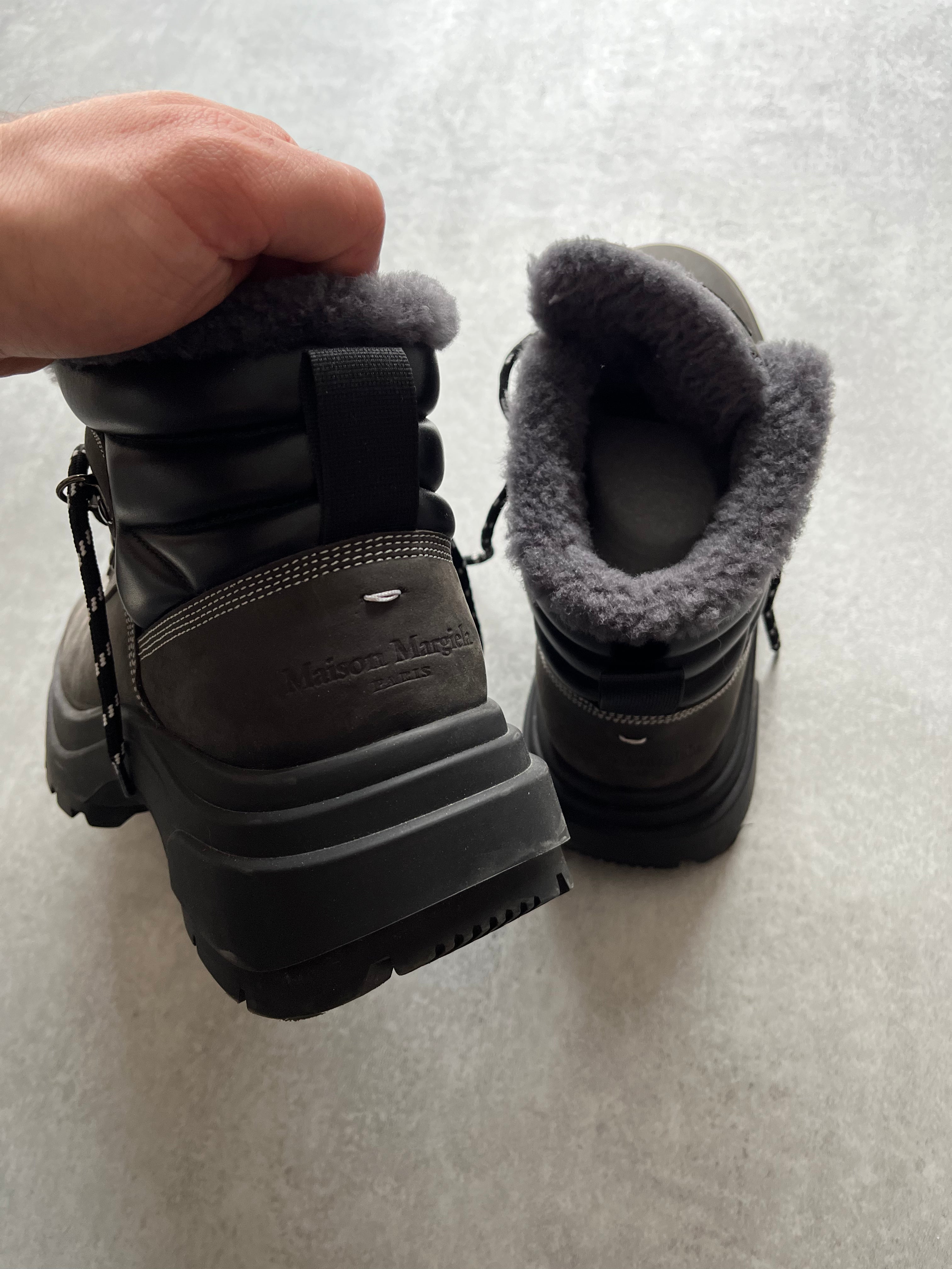 Maison Margiela Steel Grey Ankle Boots  (40) - 8