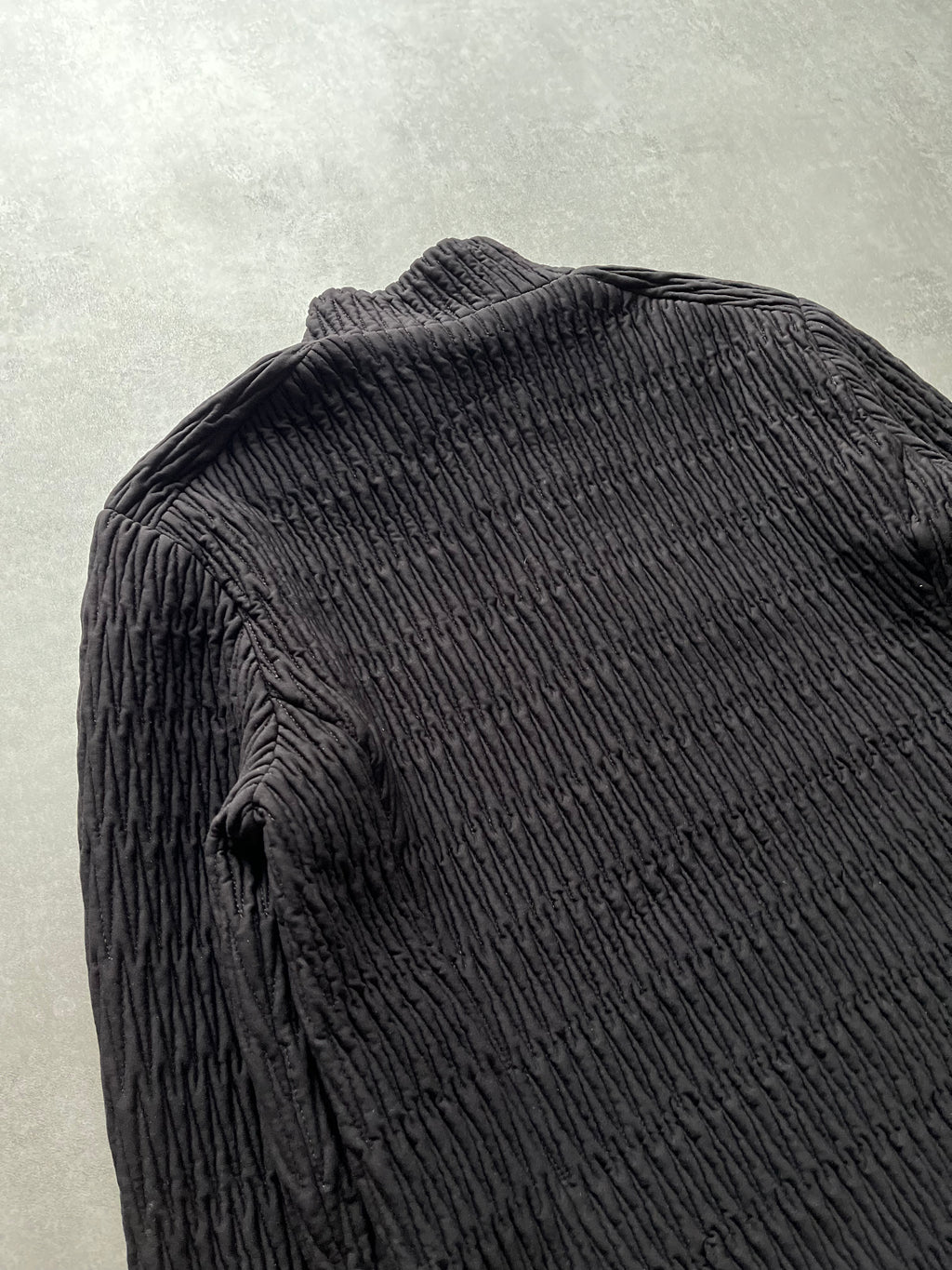 SS2009 Prada Plissed Elegant Soft Jacket  (S) - 3