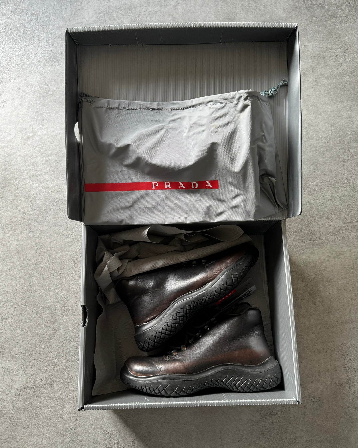 FW1999 Prada Premium Leather Boots (37,5) - 2