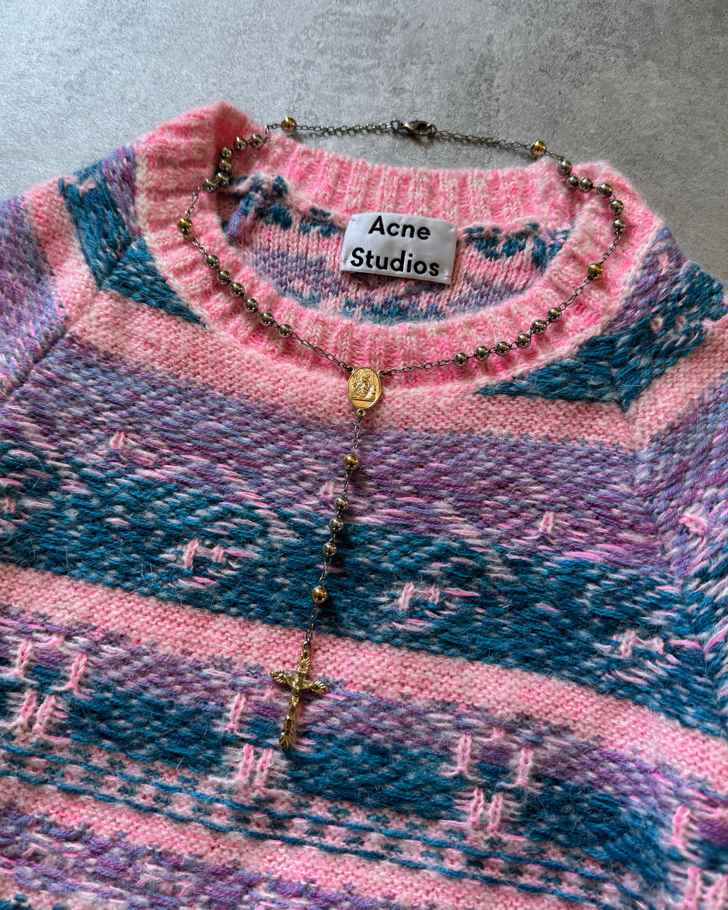 Dolce & Gabbana Modern Catholic Necklace (OS) - 5