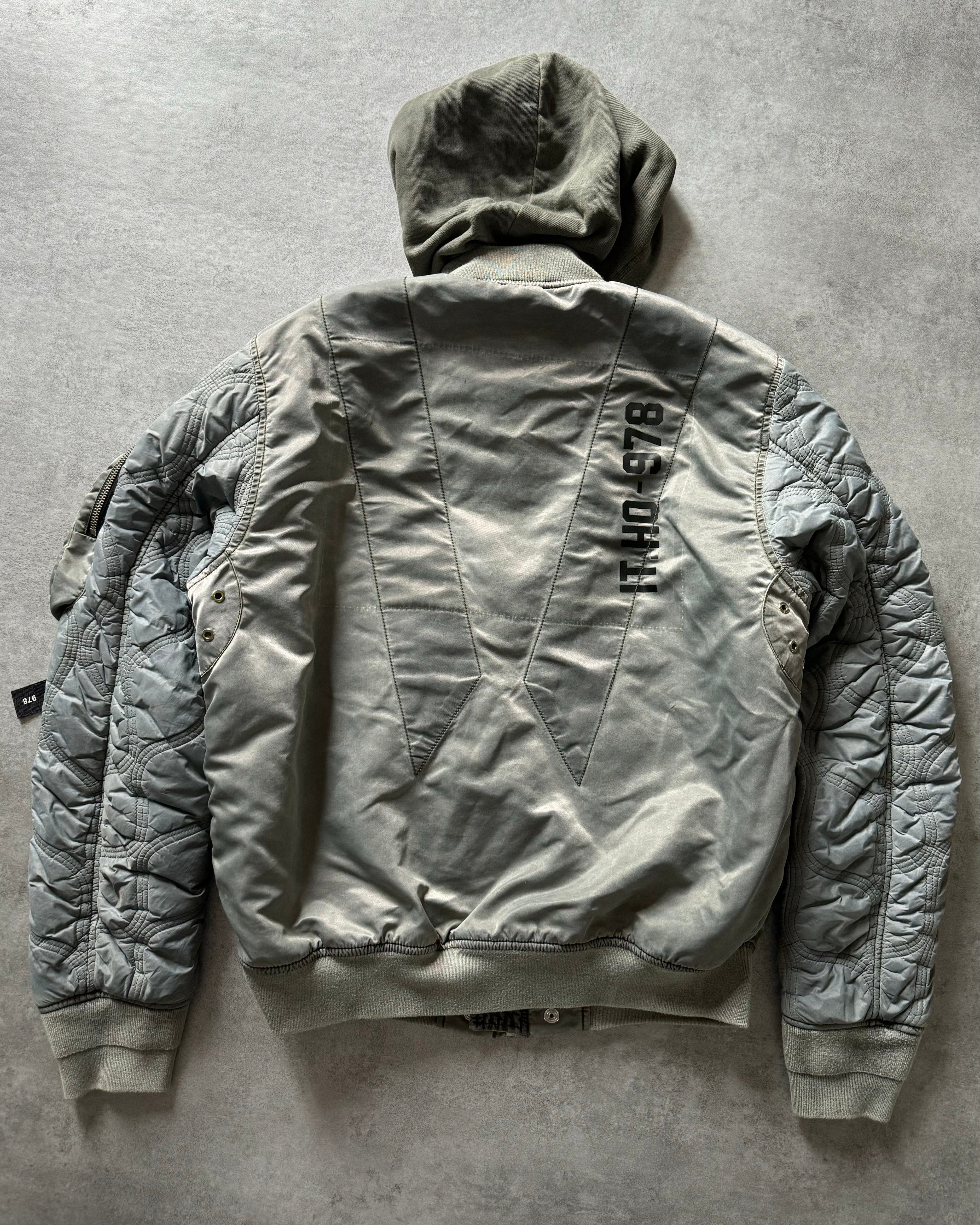 Diesel Premium Aero Relaxed Bomber Jacket (M) - 3