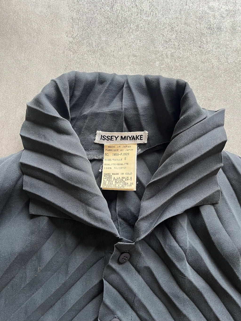 Issey Miyake Plissed Brut Shirt (S) (S) - 8