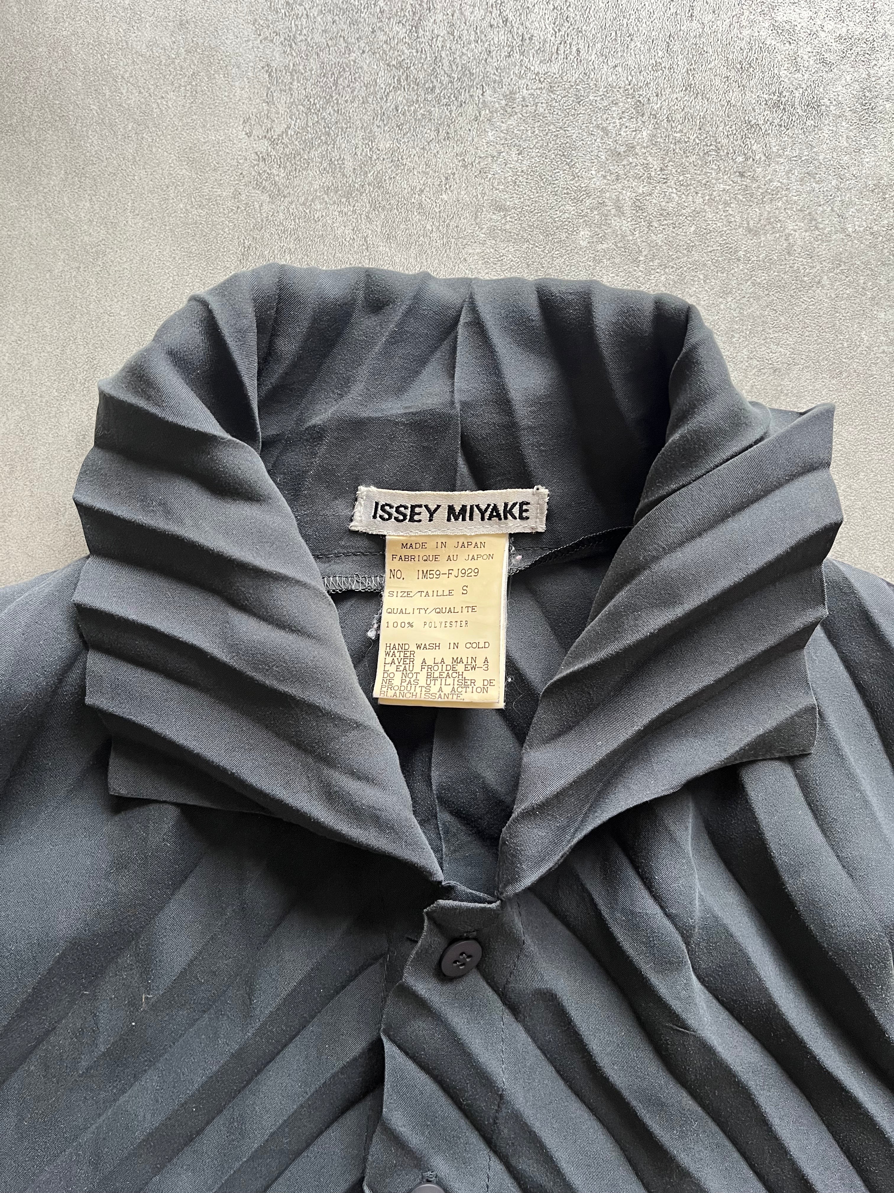 Issey Miyake Plissed Brut Shirt (S) (S) - 8