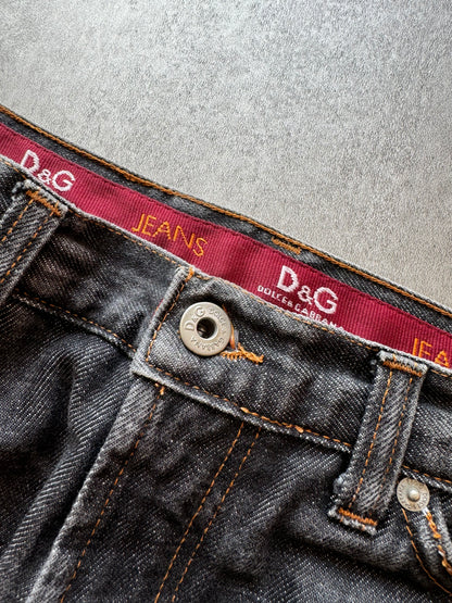 AW2003 Dolce & Gabbana Multi Zips Denim  (S) - 6