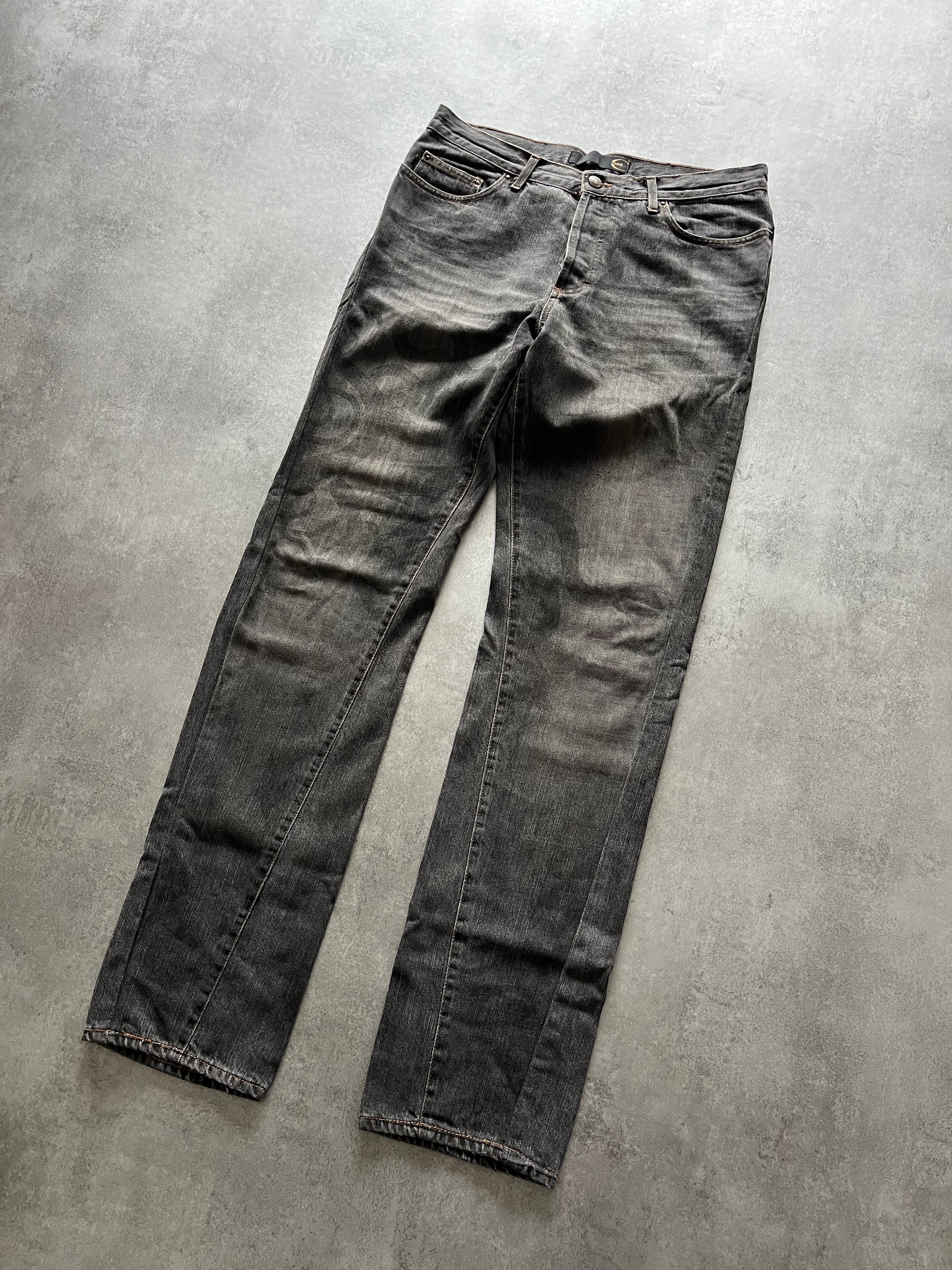 SS2004 Cavalli Daredevil Jungle Grey Jeans   (M) - 5