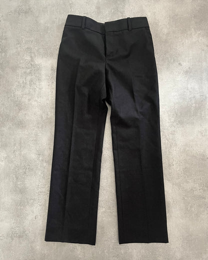 Marni Navy Pure Wool Pants  (S) - 1