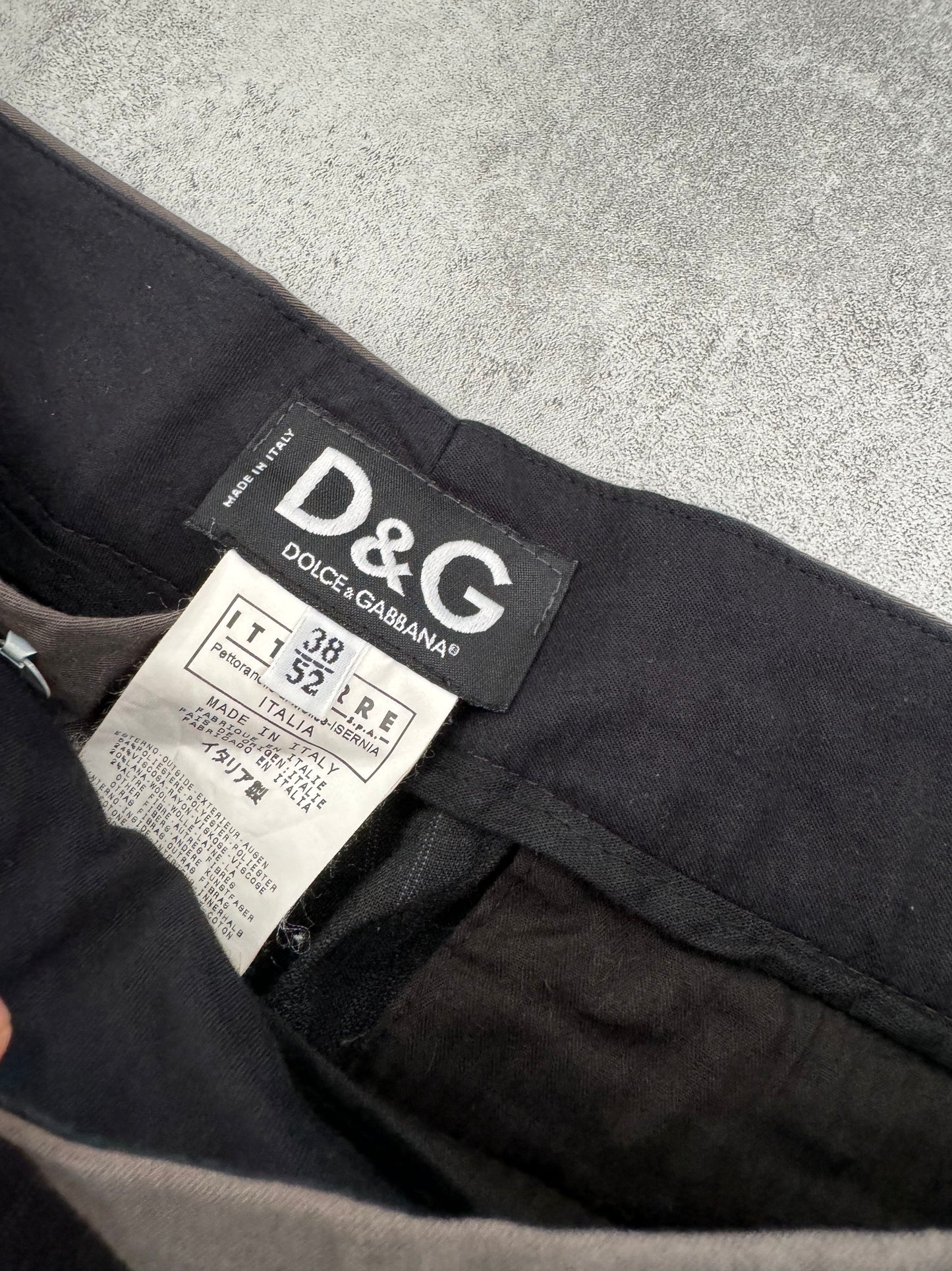 AW2003 Dolce & Gabbana Casual Relaxed Pants (L) - 6