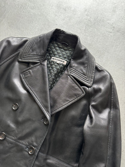 Jil Sander Premium Leather Jacket  (S) - 6