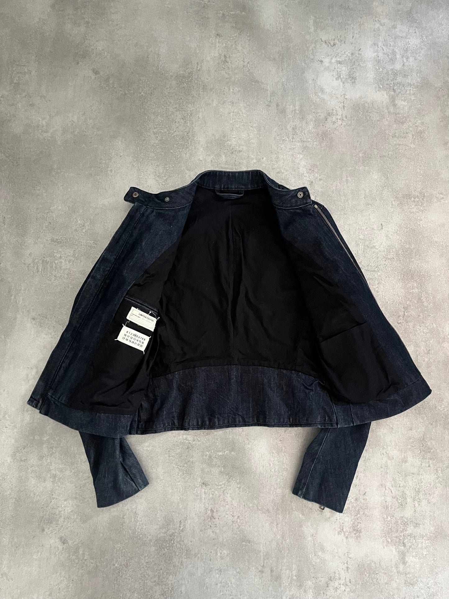 SS2011 Maison Margiela Denim 5 Zips Jacket (XS) - 7