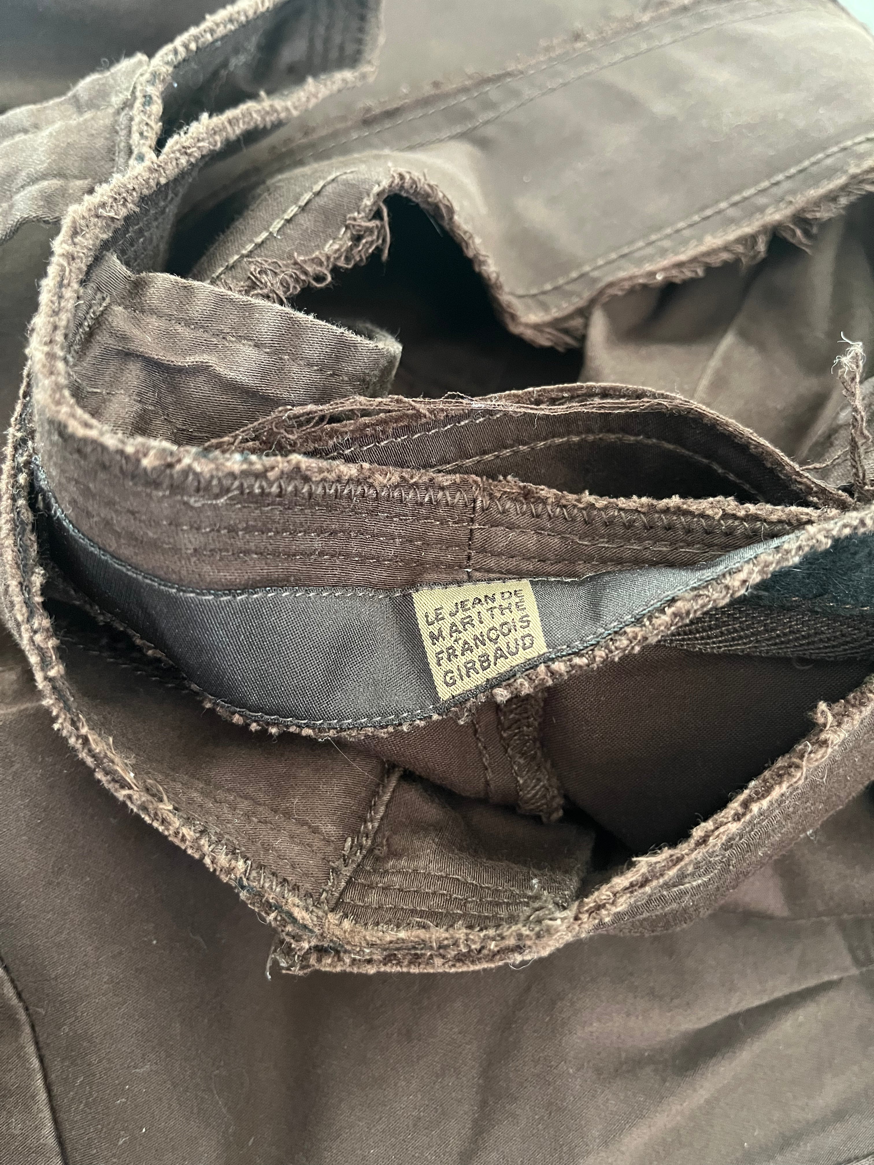 2000s' Marithé + François Girbaud Brown Funk Pants (S/M) (M) - 8