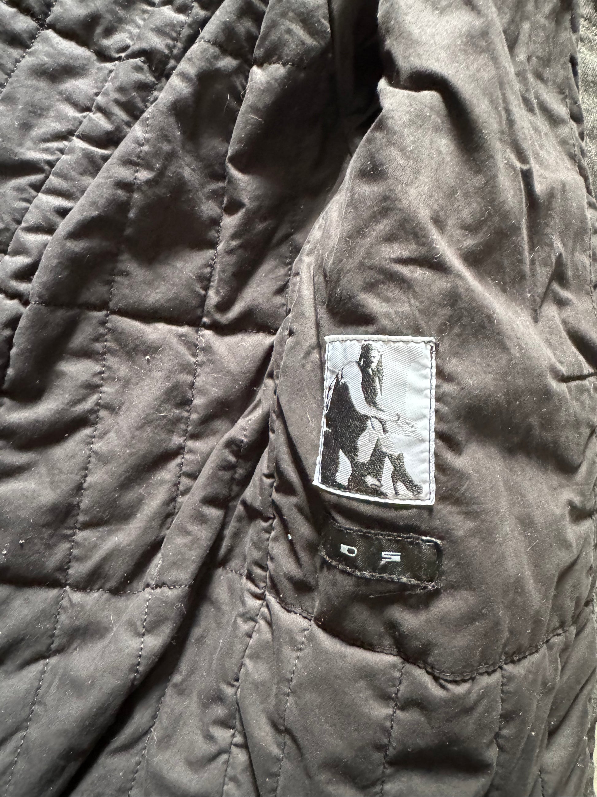 AW2014 Rick Owens Slave Hybrid Leather Jacket (S) - 6