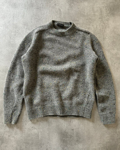 AW2017 Prada Grey Wool Sweater  (M) - 1