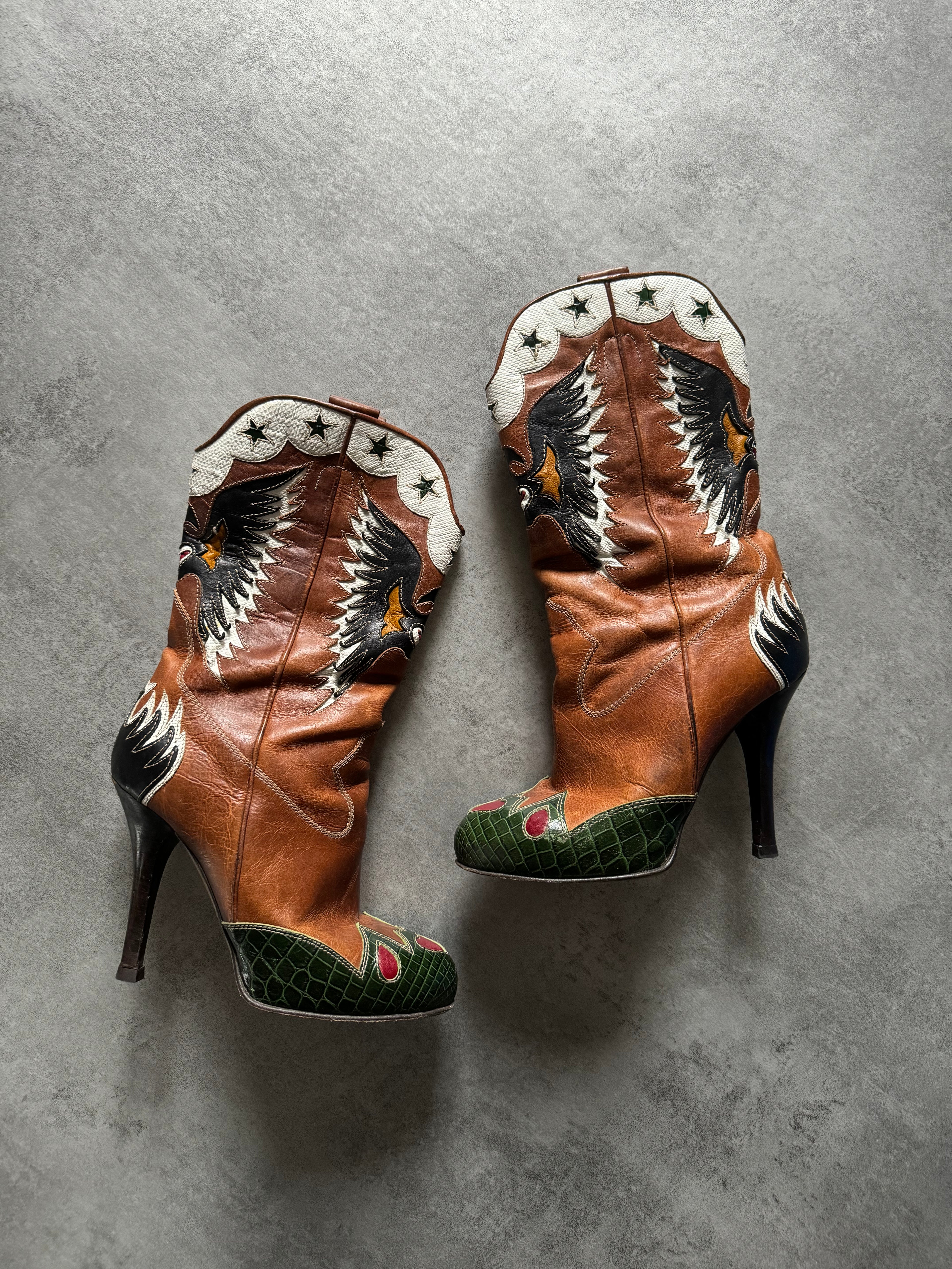 Dolce & Gabbana Cowboy Boss Boots (40) - 2