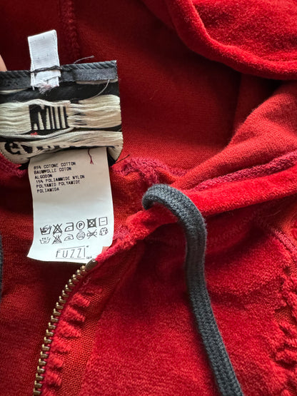 2000s Jean Paul Gaultier Red Elite Threads Emporium Sweater (XS) - 5