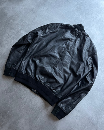 SS2014 Givenchy Star Leather Bomber Jacket - 2