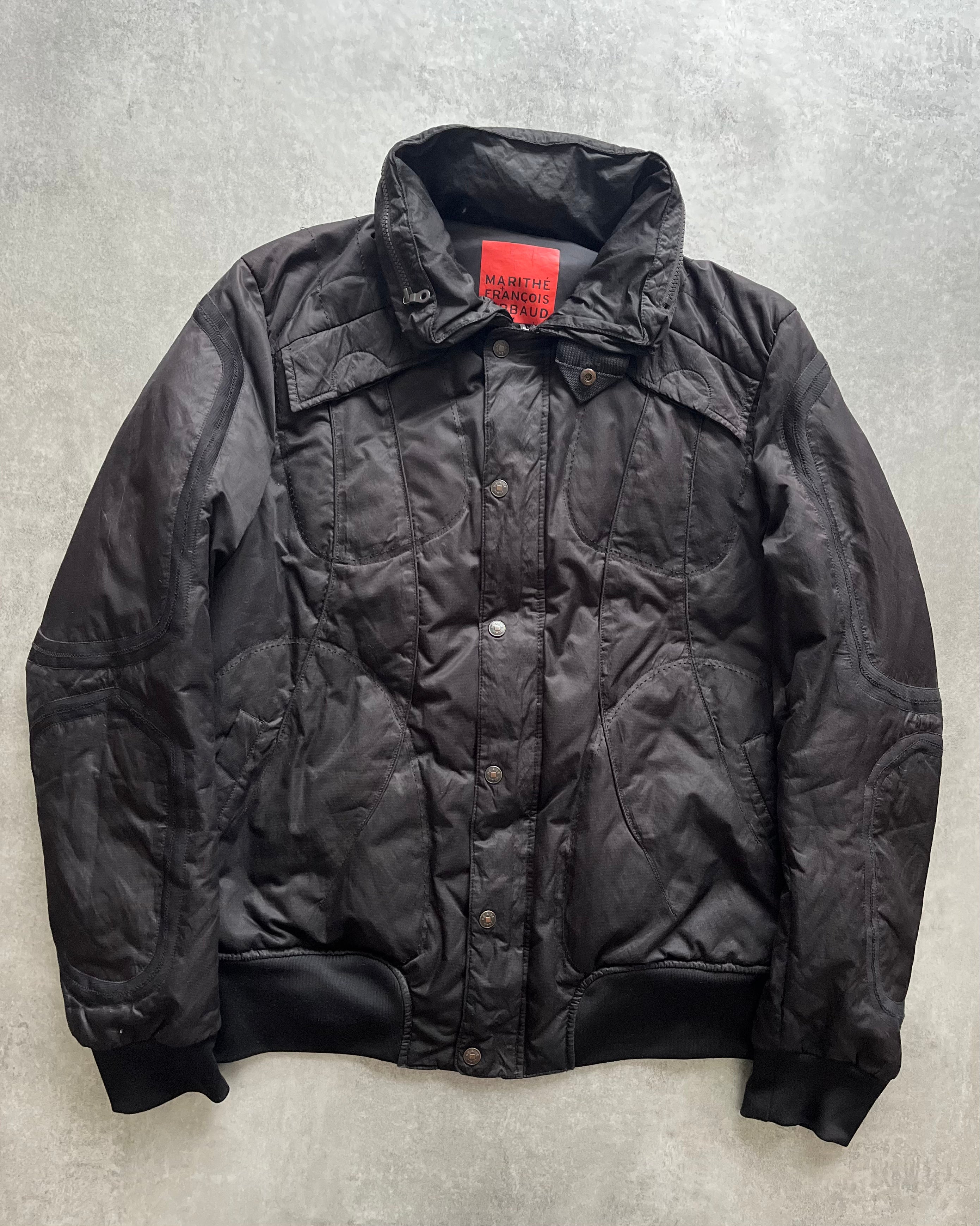 2000s' Marithé + François Girbaud Black Tactical Jacket (M/L) (M) - 3