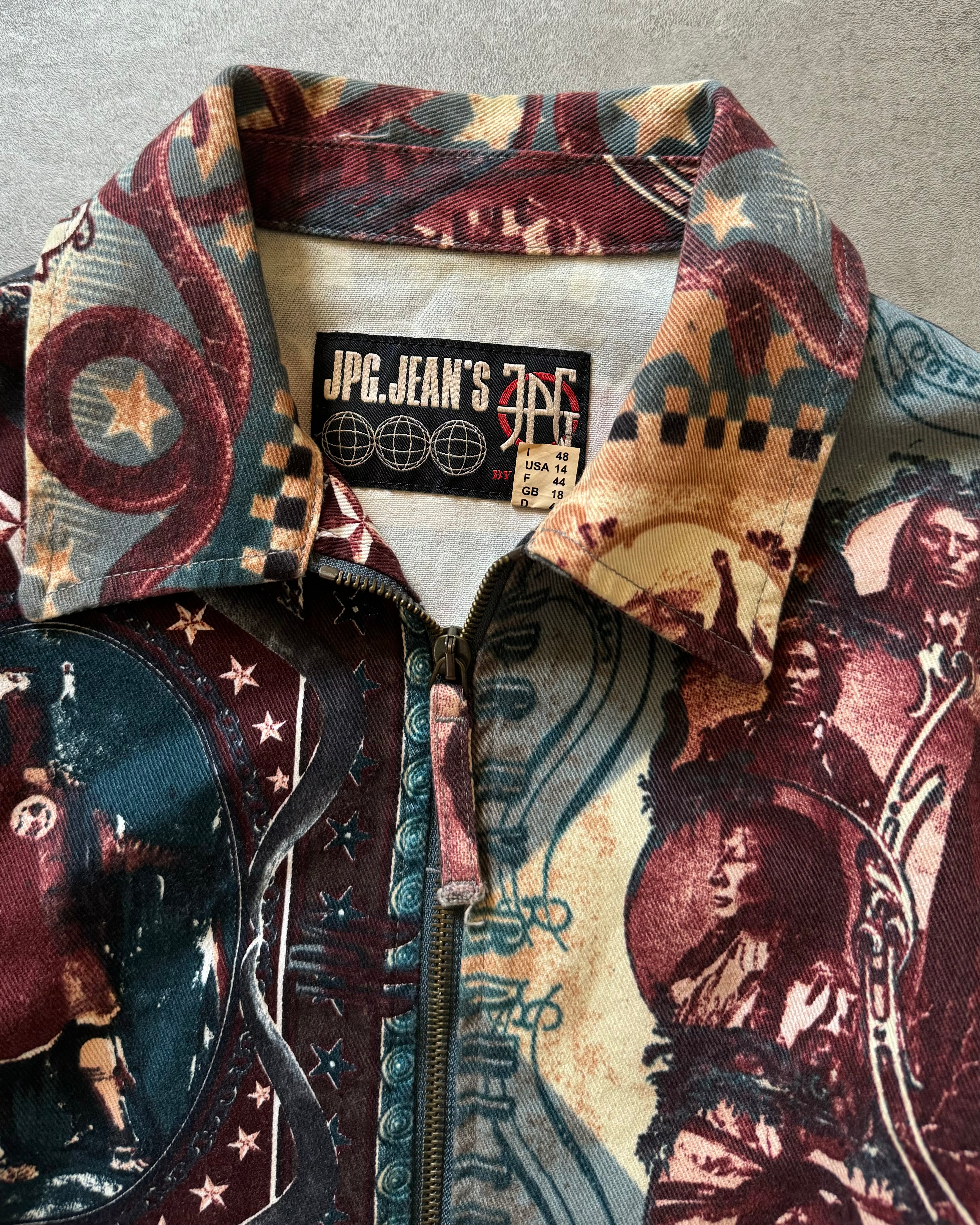 1990s Jean Paul Gaultier Native American Indian Contemporary Jacket  (S) - 6