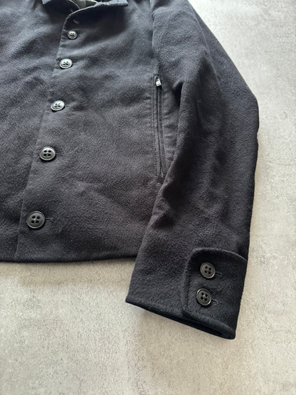 2000s Ann Demeulemeester Precision Navy Wool Jacket  (S) - 9