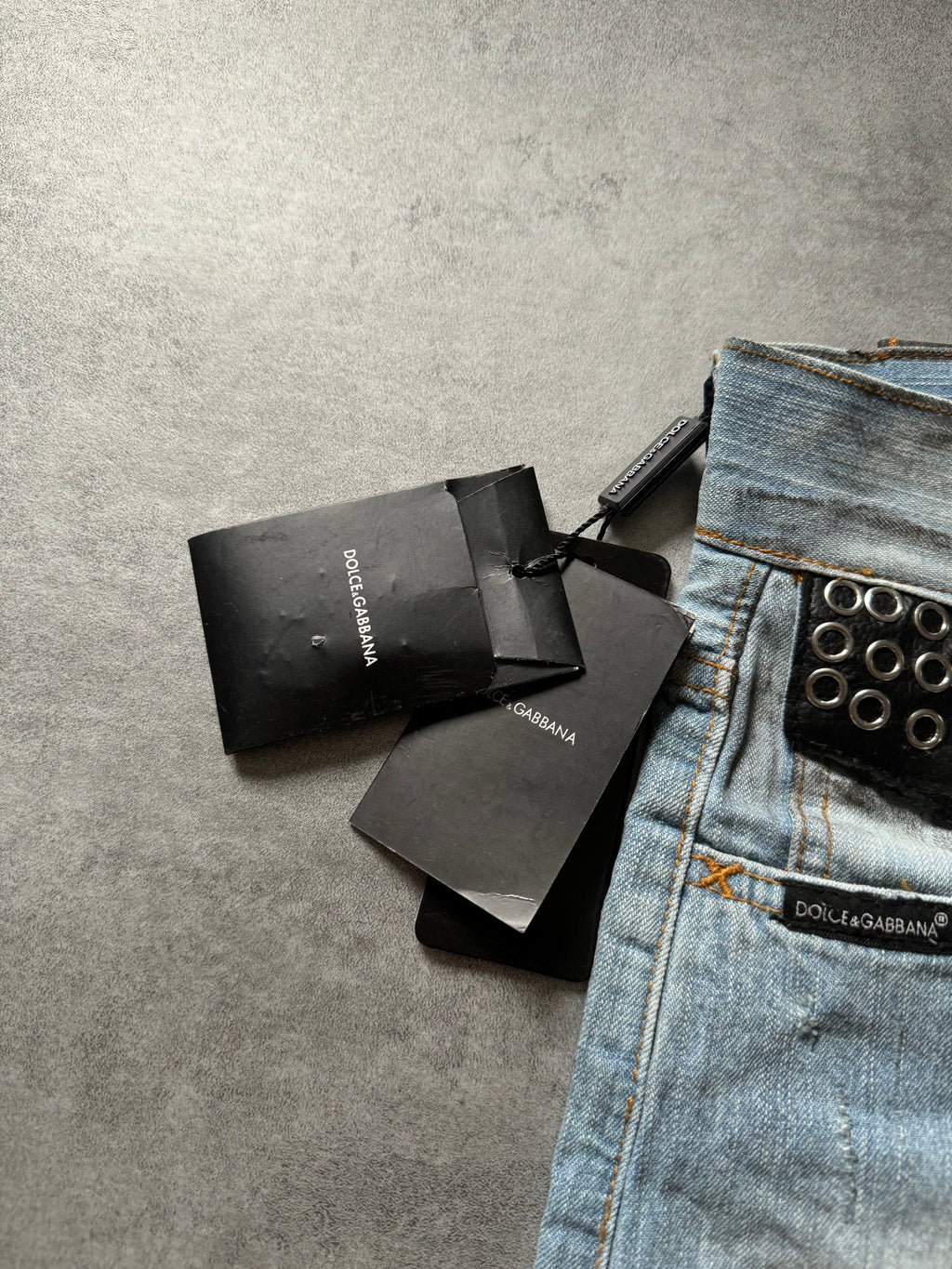 2000s Dolce & Gabbana Burn Rockstar Denim Jeans  (M) - 8