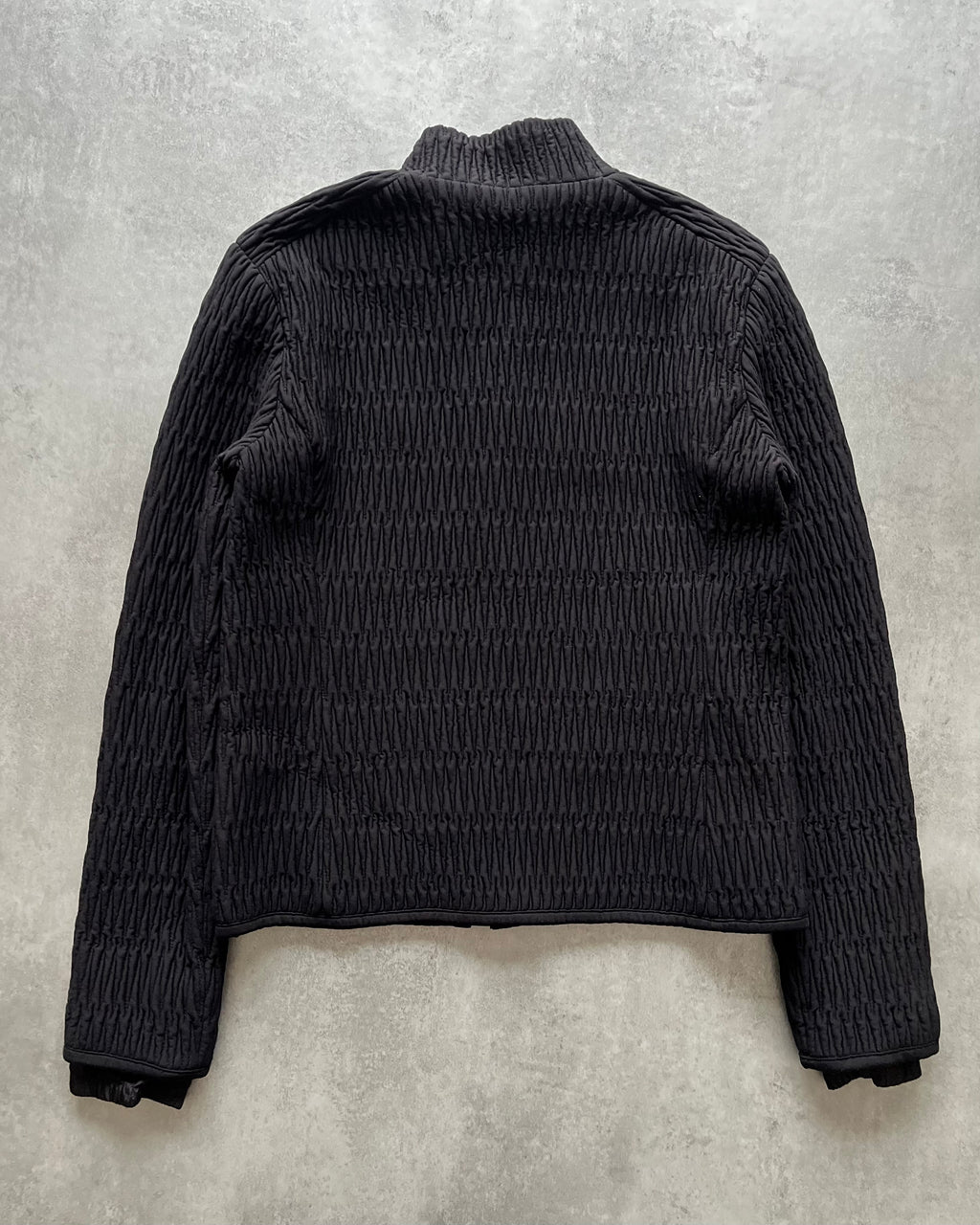 SS2009 Prada Plissed Elegant Soft Jacket  (S) - 2