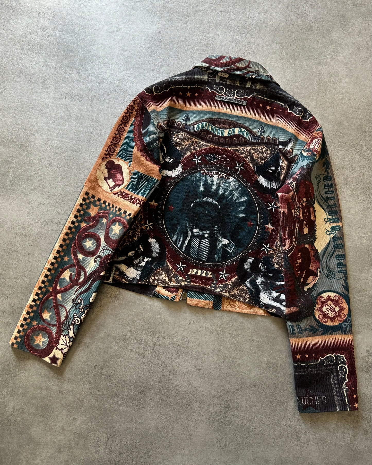 1990s Jean Paul Gaultier Native American Indian Contemporary Jacket  (S) - 3