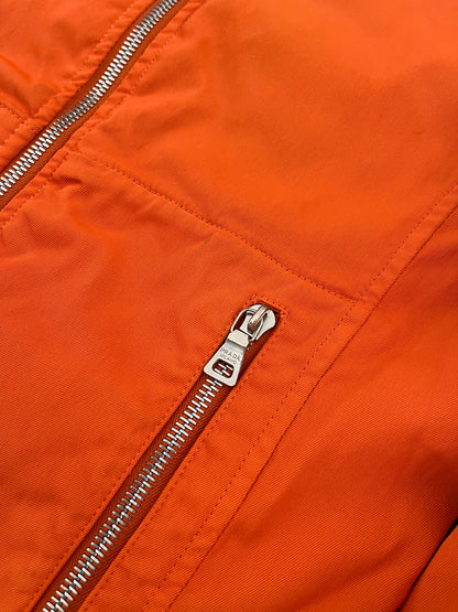 2000s' Prada Orange Nylon Jacket (XS) (XS) - 10