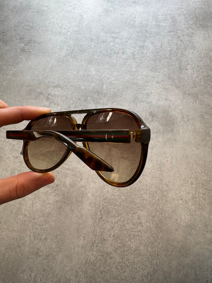 1980s Gucci Aviator 1627 Milano Sunglasses (OS) - 4