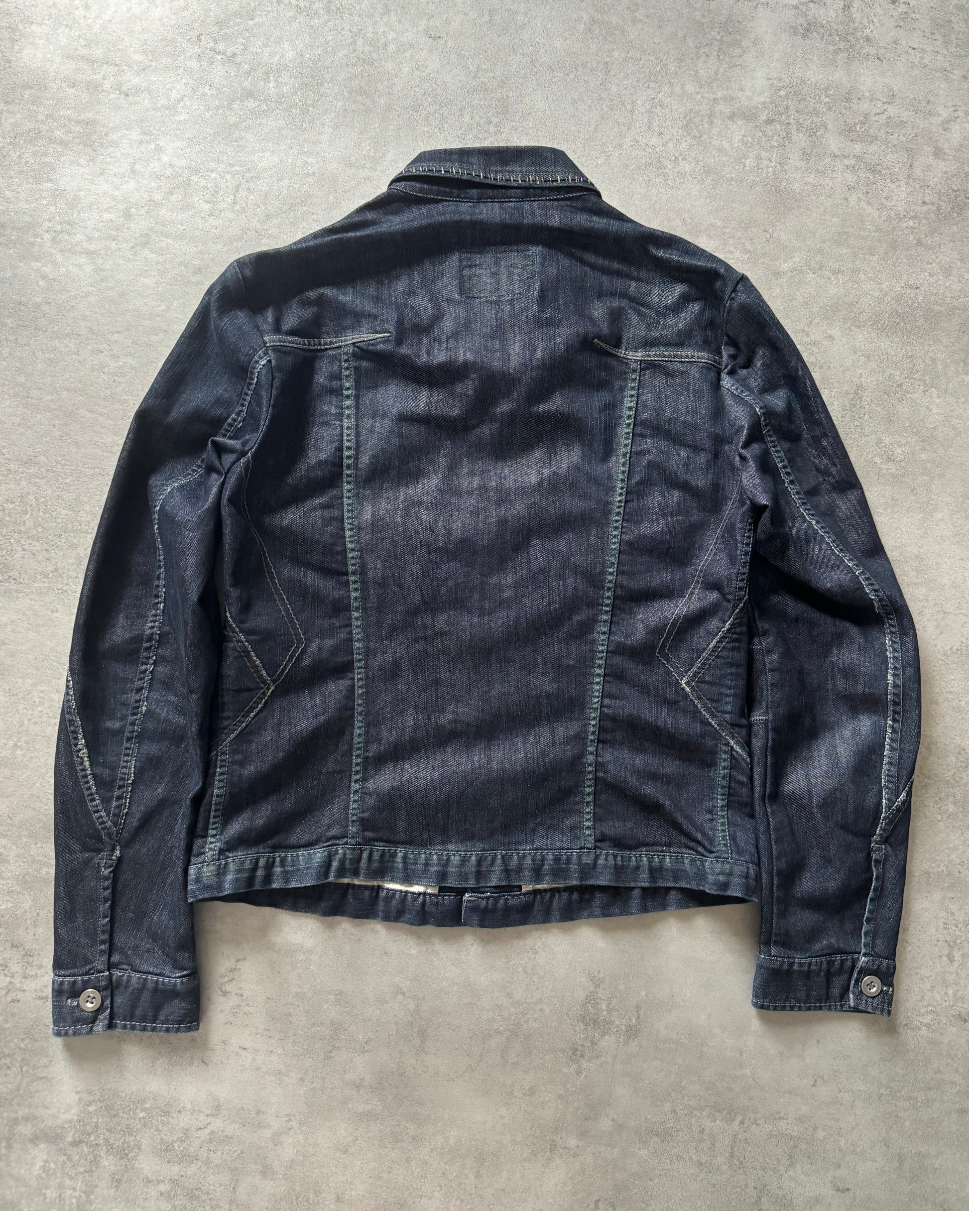 1990s Marithé + François Girbaud Patch Denim Jacket (L) - 2