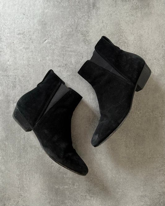 Isabel Marant Etoile Black Suede Boots  (38) - 1