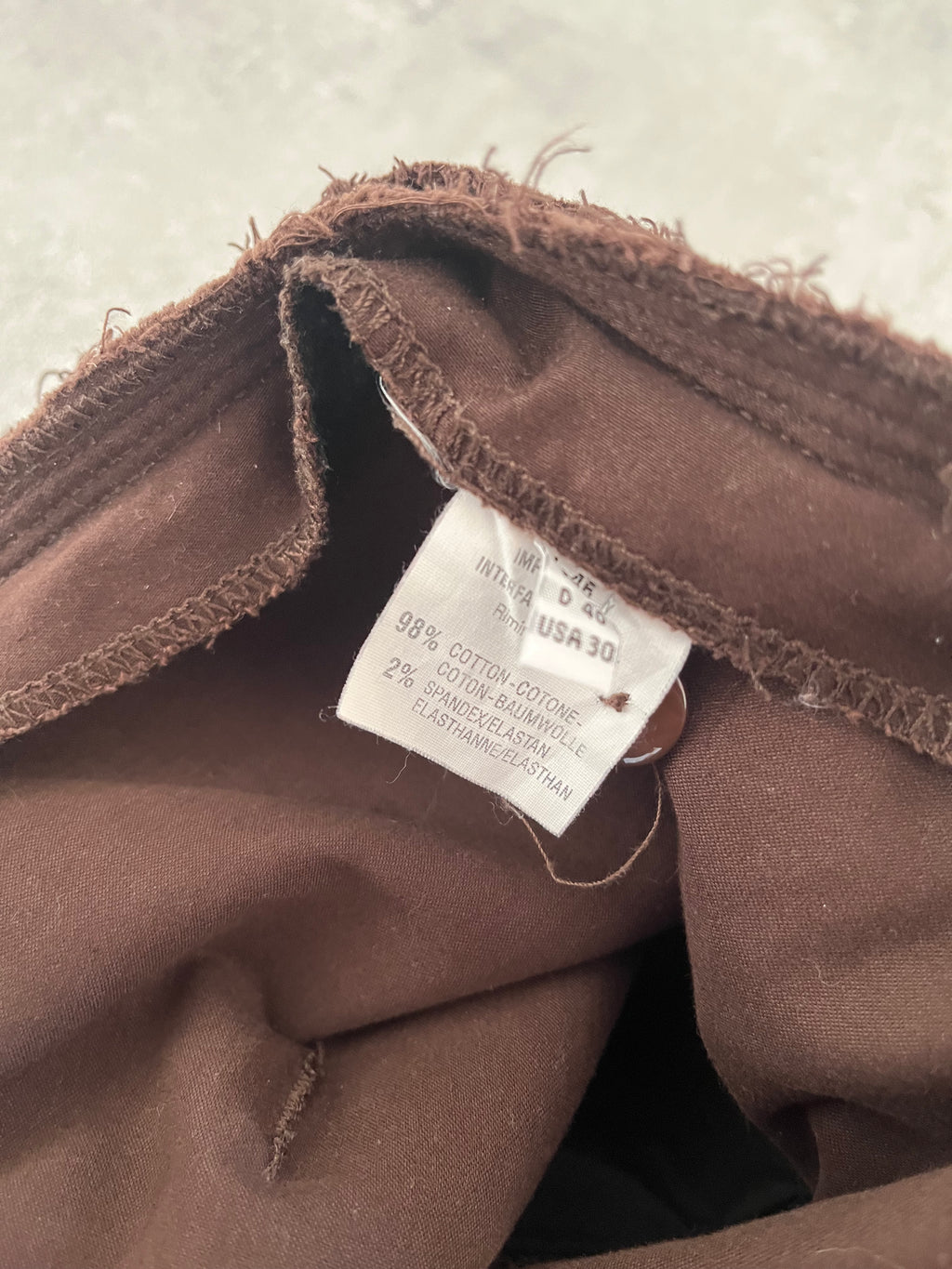 2000s' Marithé + François Girbaud Brown Funk Pants (S/M) (M) - 7