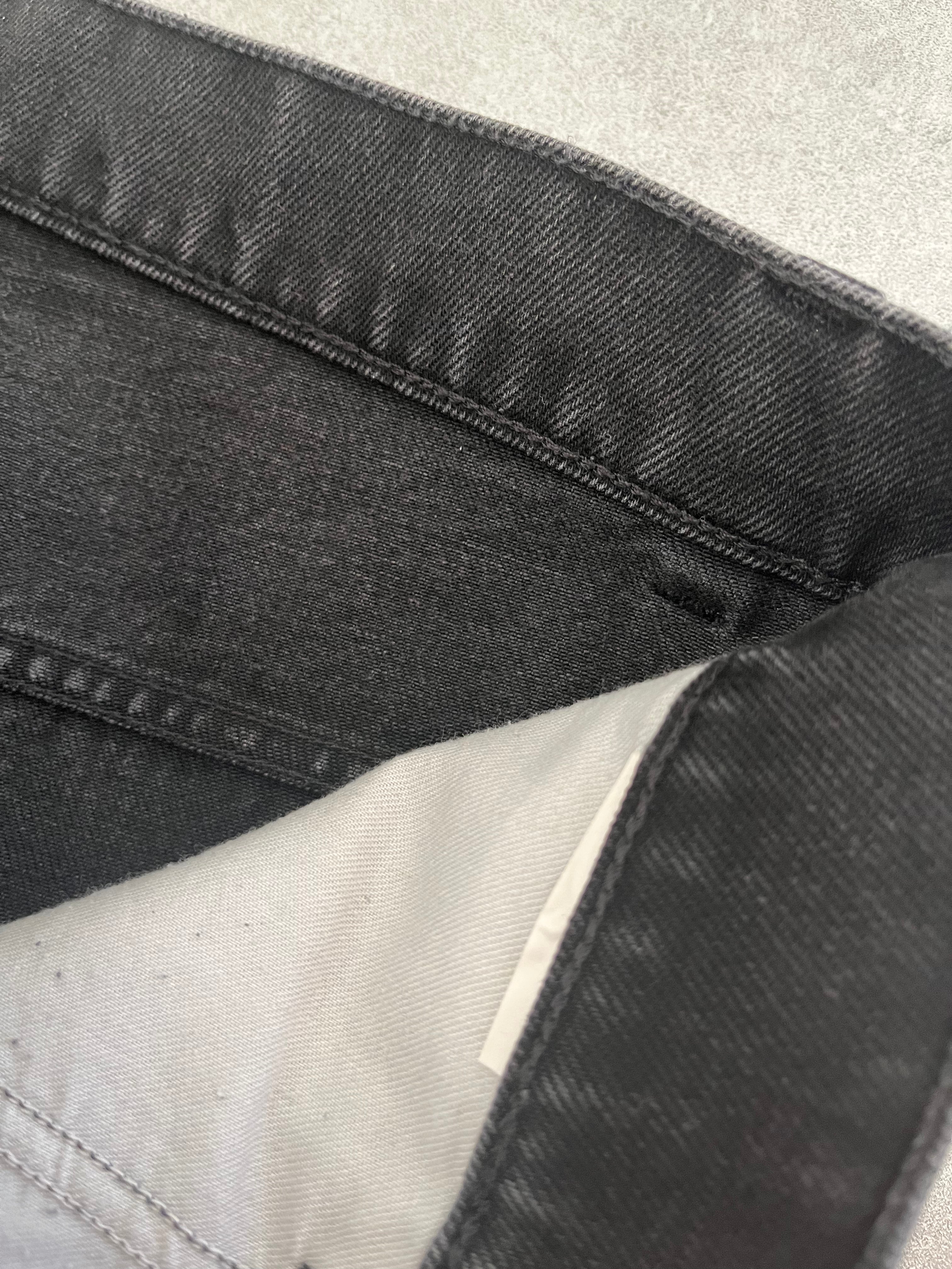 Raf Simons Two Tones Black & White Relaxed Pants (L) - 4