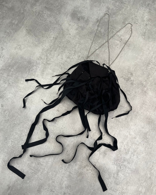 2000s' Marithé + François Girbaud Bondage Black Shadow Bag (OS) - 1