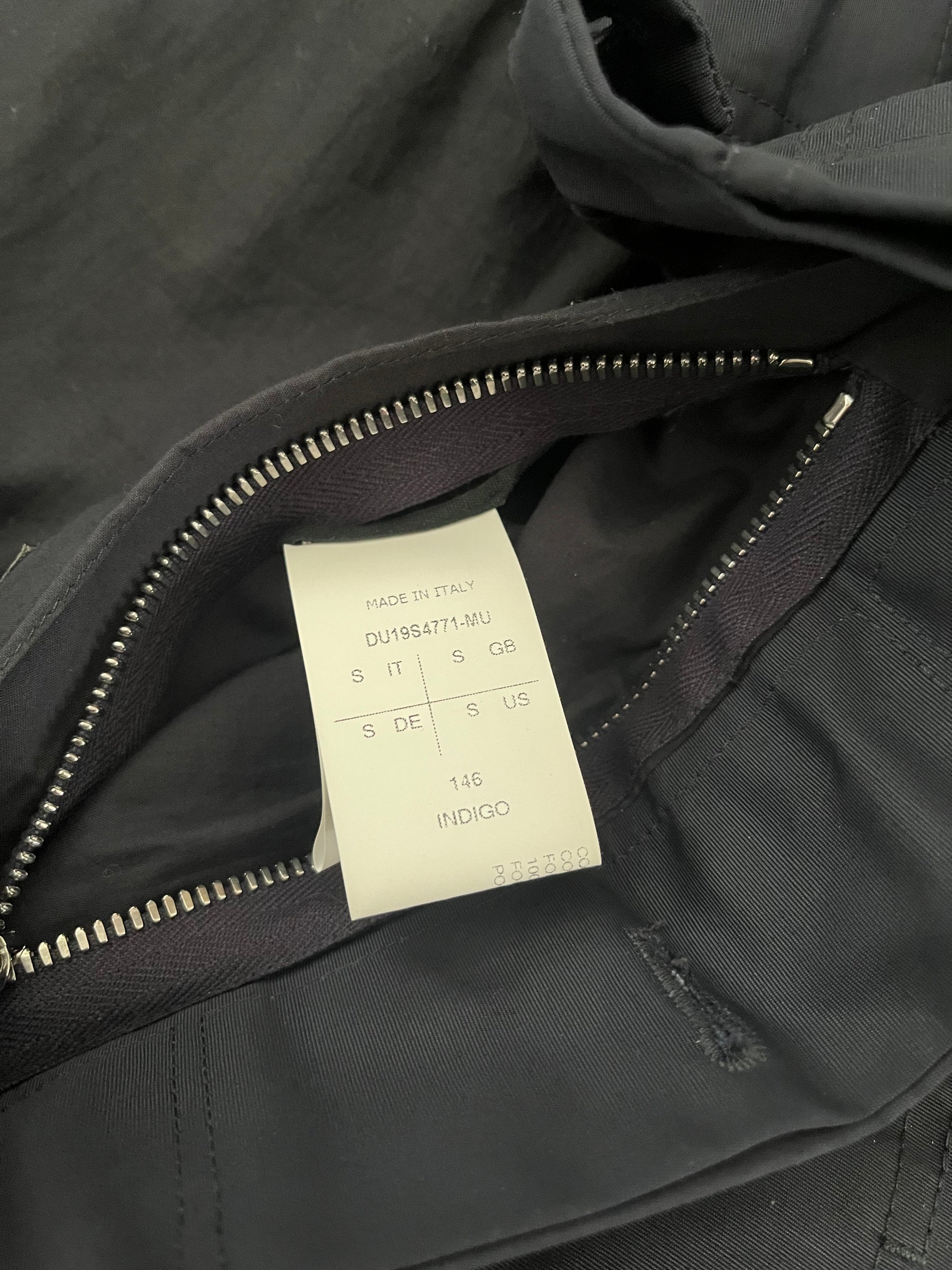 SS2019 Rick Owens Navy Trucker Jacket (S) - 7