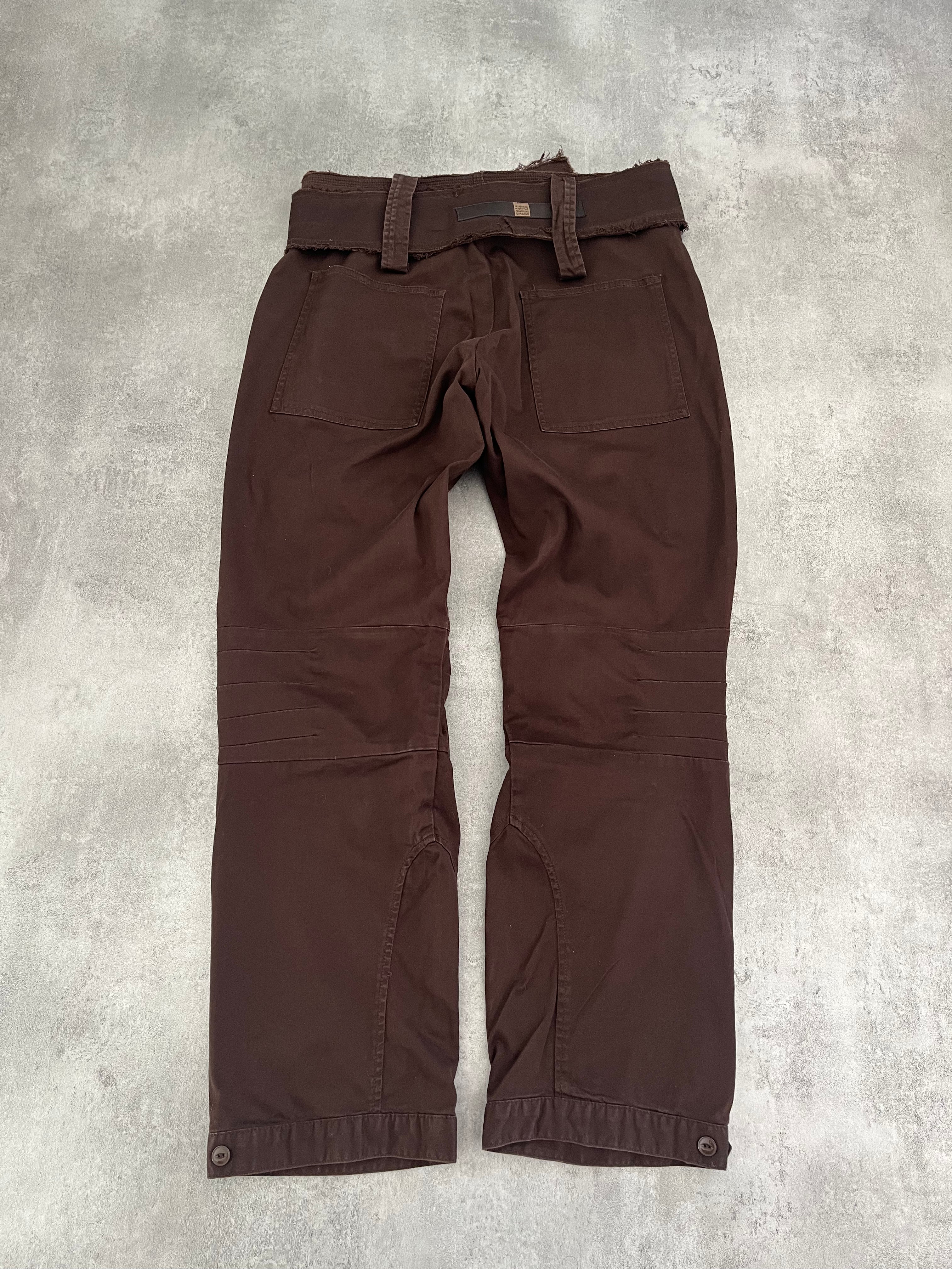 2000s' Marithé + François Girbaud Brown Funk Pants (S/M) (M) - 2