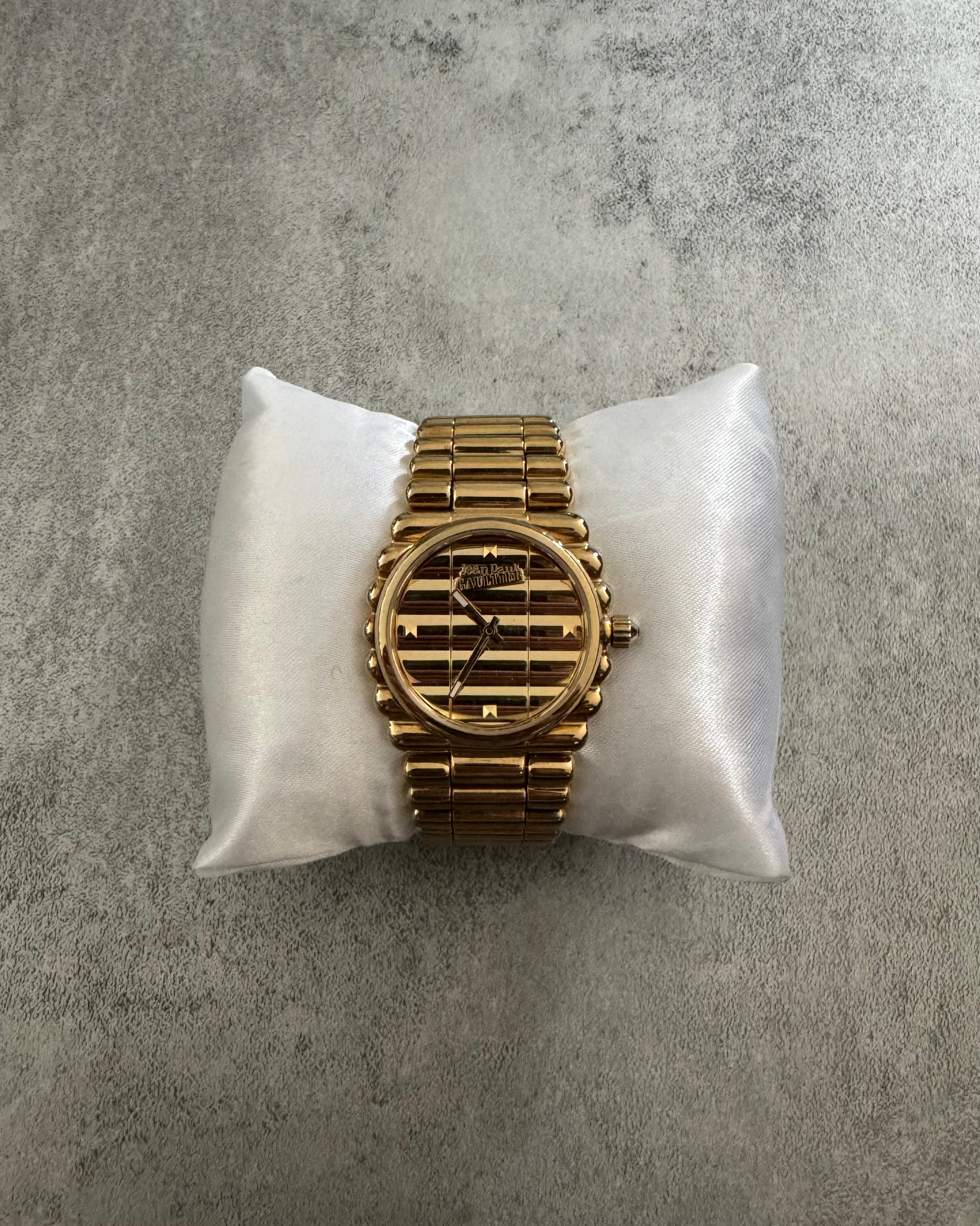 Jean Paul Gaultier Archive Gold Bullet Watch (OS) - 1